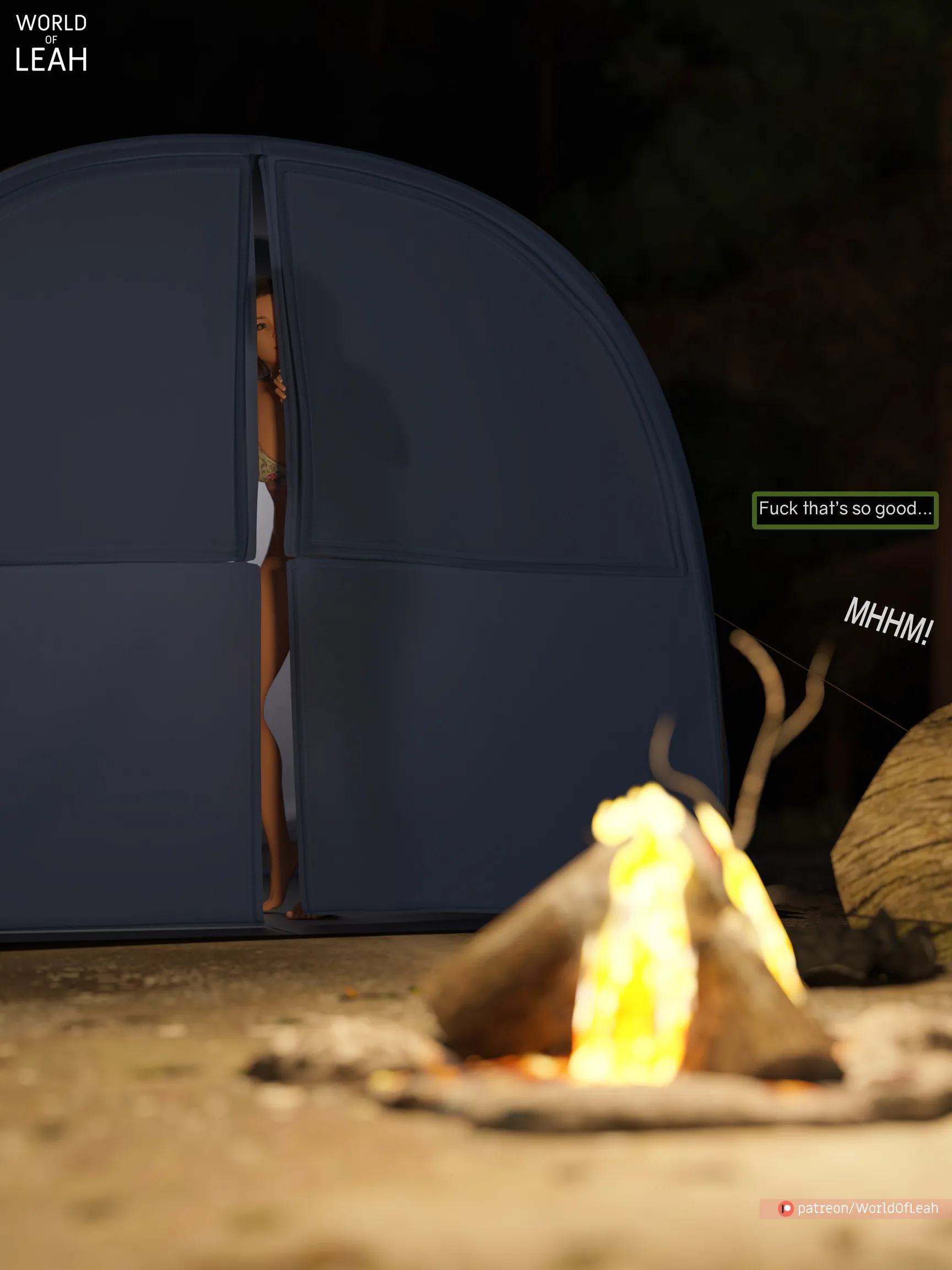 Lewd Camping [WorldOfLeah] - 1 . Lewd Camping - Chapter 1 - Page 34