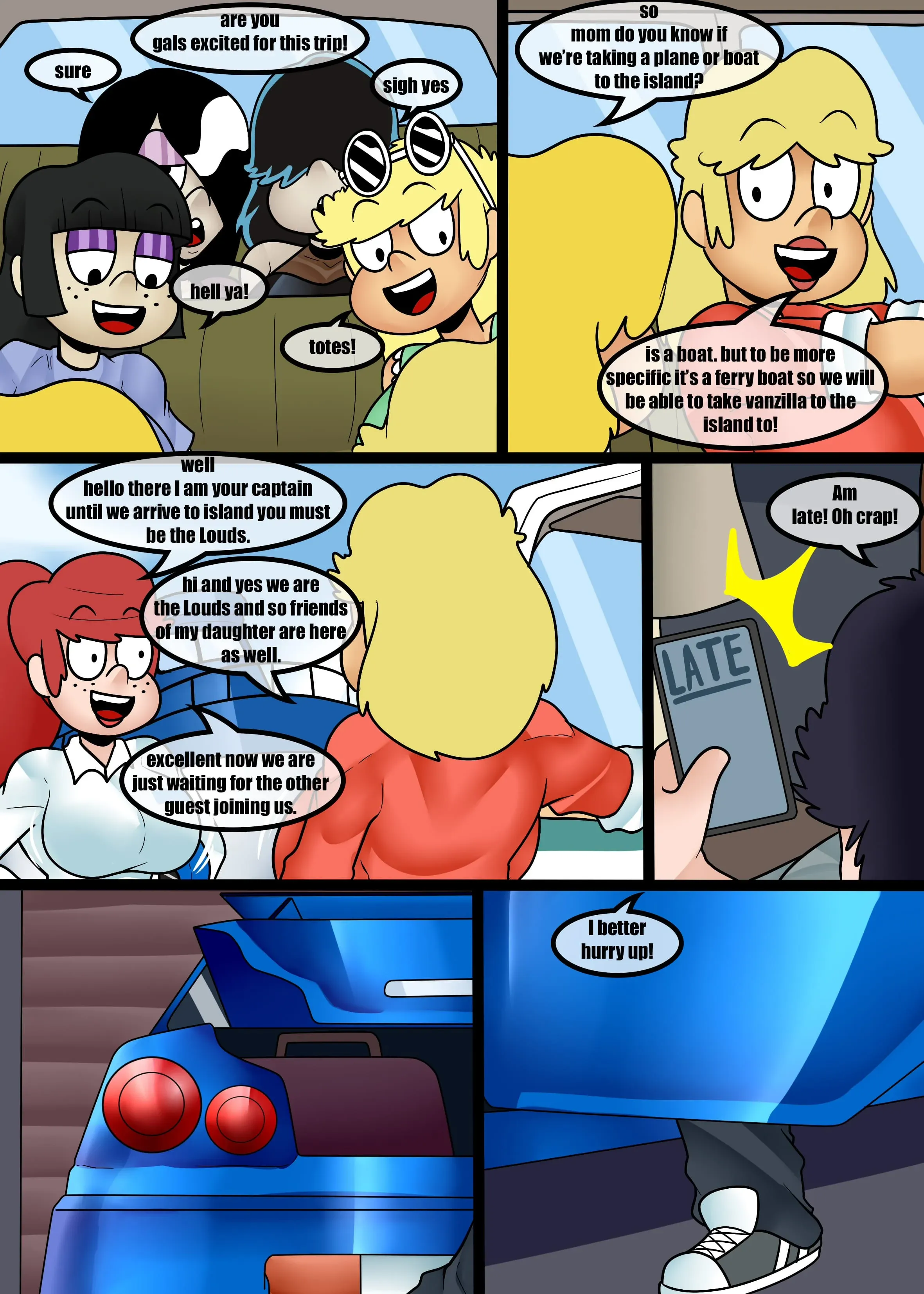 Loud Island (The Loud House) - 1. Loud Island [ZaicoMaster14] - Page 5