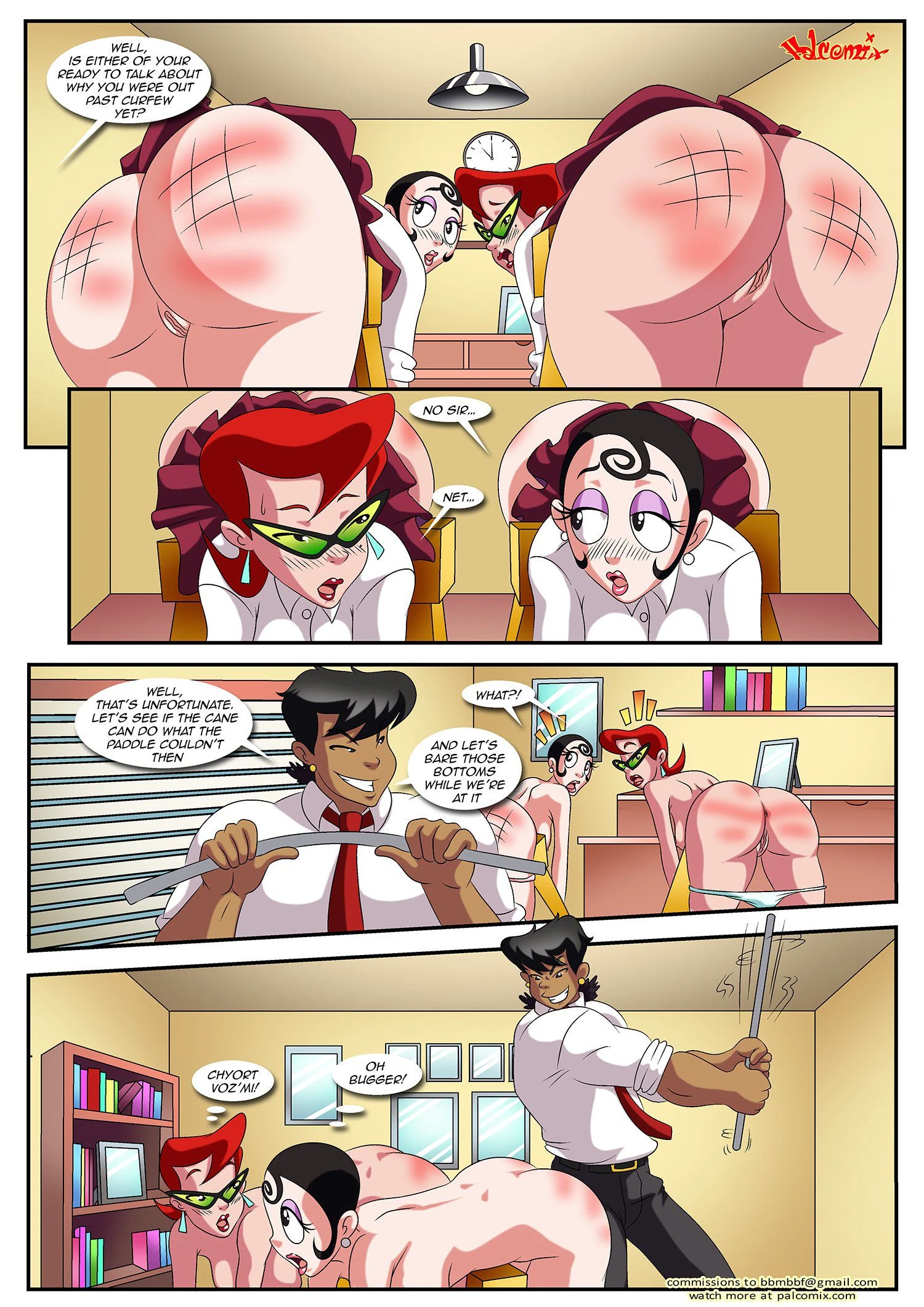 Mr. Stern – Spanking the Spies [Palcomix] - 1 . Mr. Stern - Spanking the Spies - [Palcomix] - Page 7