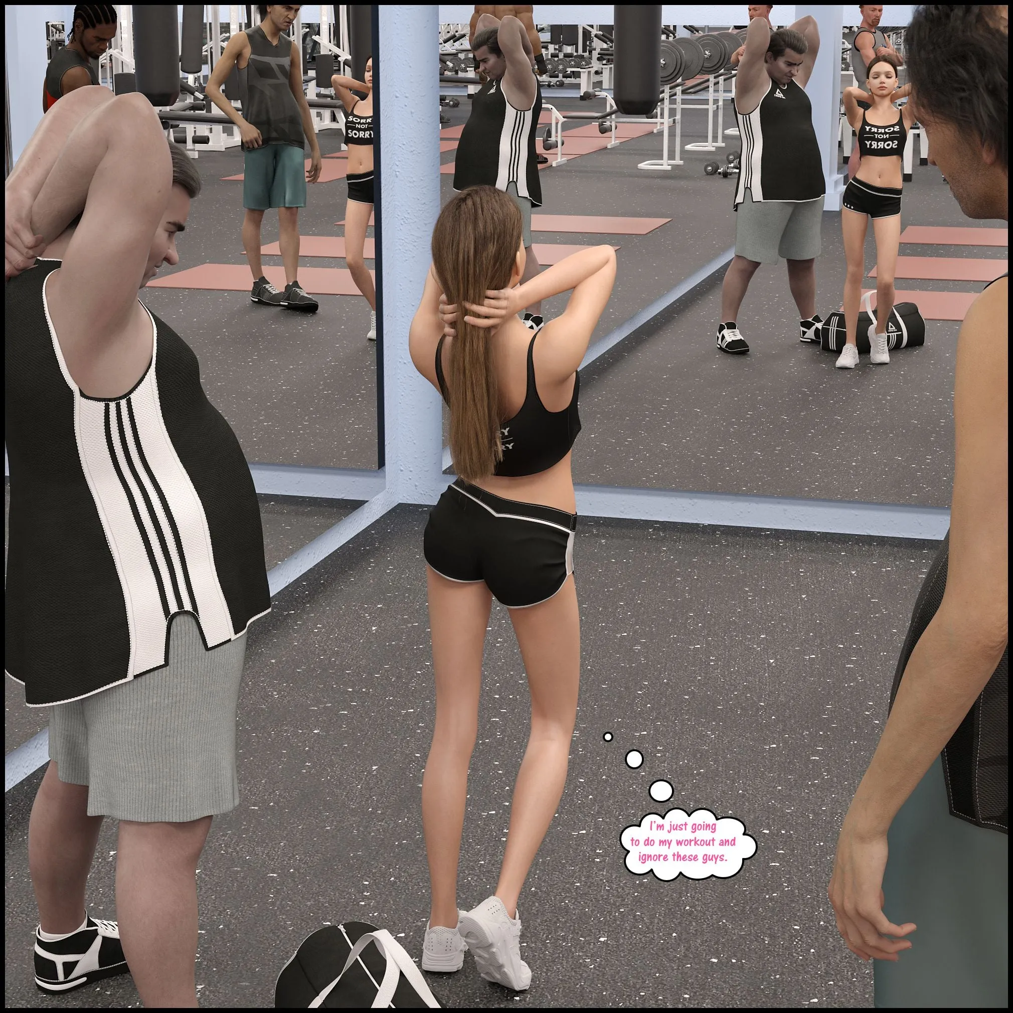 Natasha’s Workout [DarkLord] - 1 . Natasha's Workout - Chapter 1 [DarkLord] - Page 3