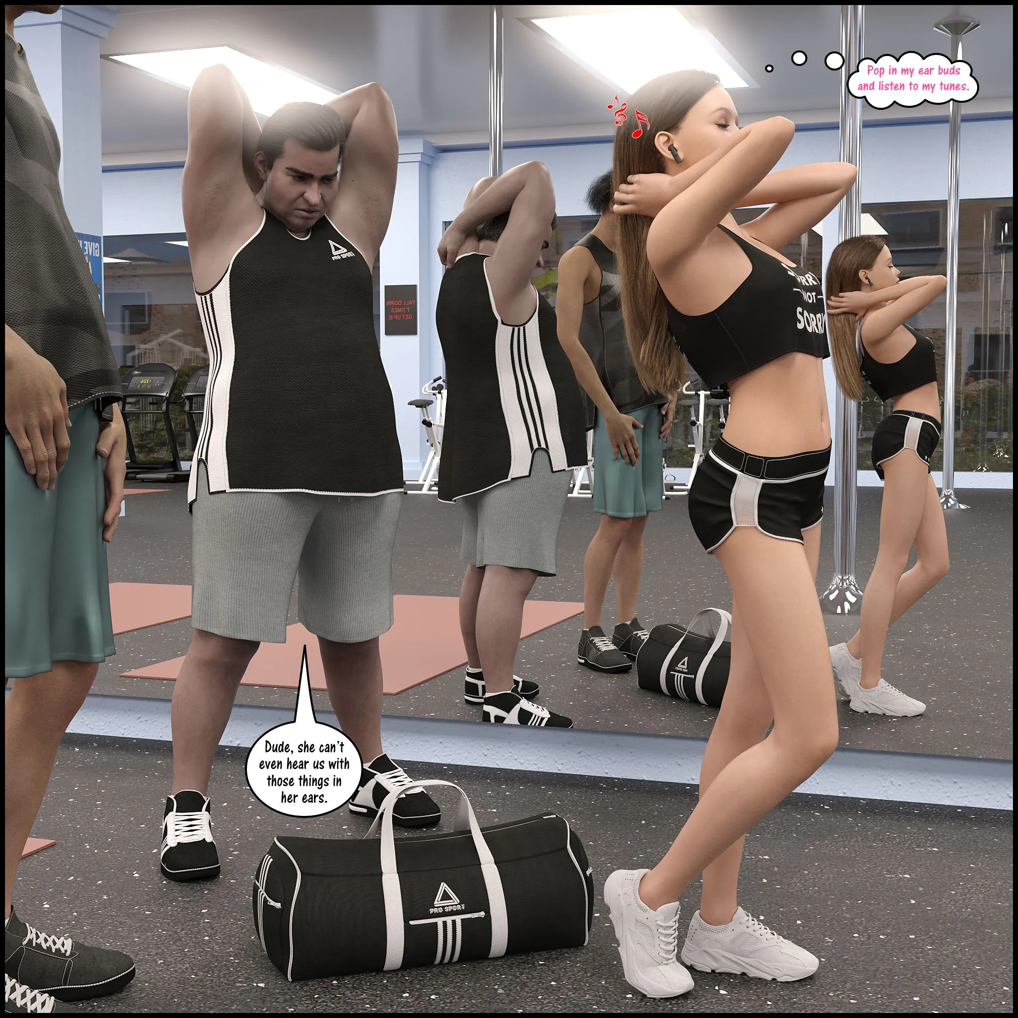Natasha’s Workout [DarkLord] - 1 . Natasha's Workout - Chapter 1 [DarkLord] - Page 4