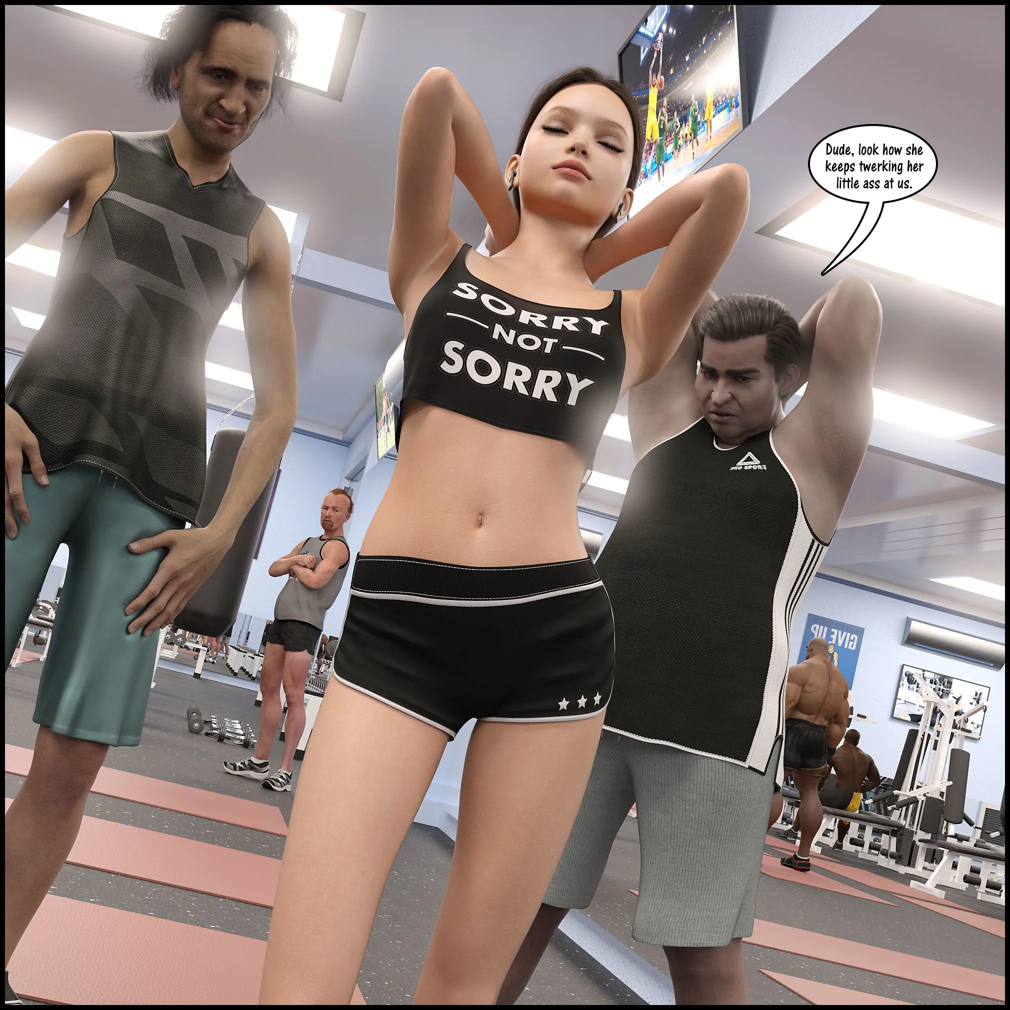 Natasha’s Workout [DarkLord] - 1 . Natasha's Workout - Chapter 1 [DarkLord] - Page 5