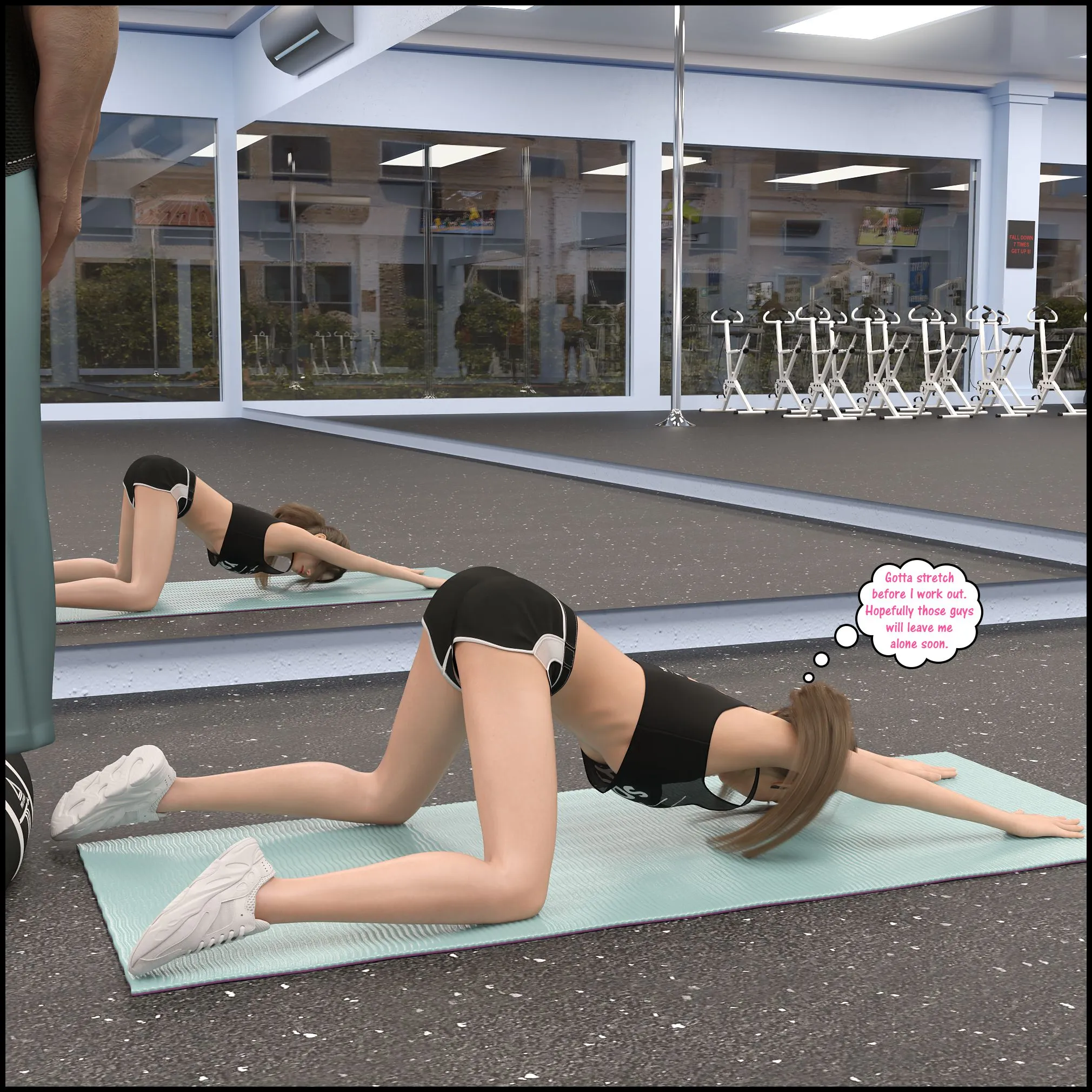 Natasha’s Workout [DarkLord] - 1 . Natasha's Workout - Chapter 1 [DarkLord] - Page 8