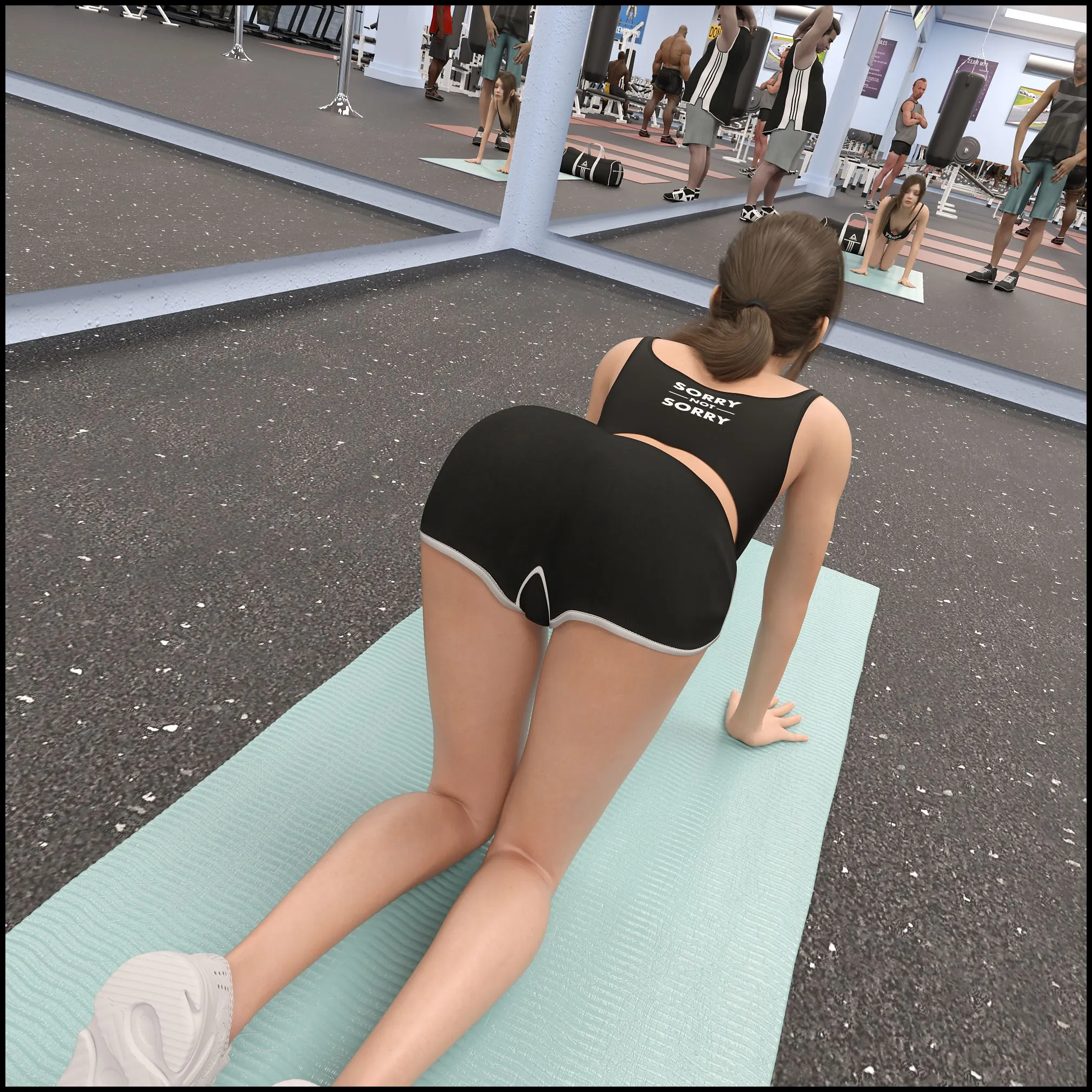 Natasha’s Workout [DarkLord] - 1 . Natasha's Workout - Chapter 1 [DarkLord] - Page 9