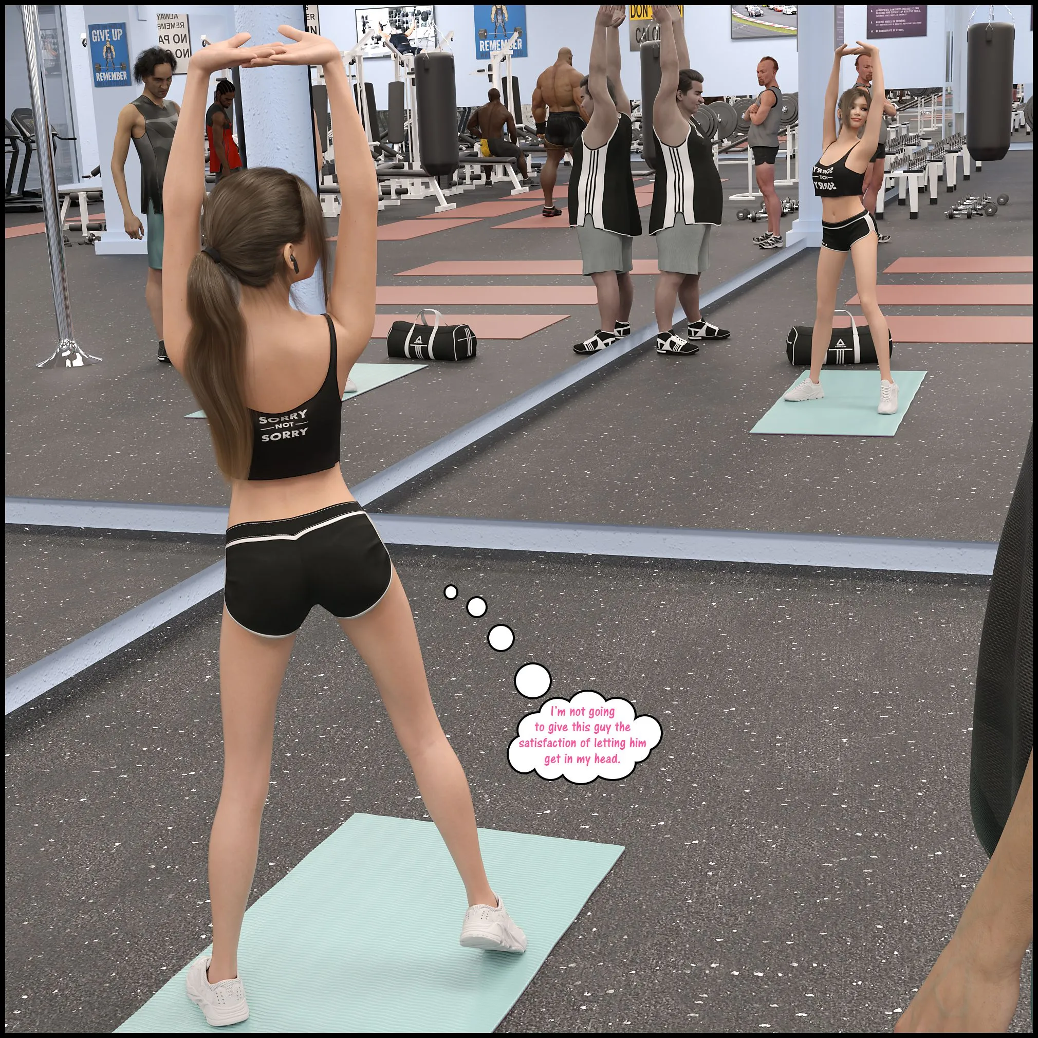 Natasha’s Workout [DarkLord] - 1 . Natasha's Workout - Chapter 1 [DarkLord] - Page 16
