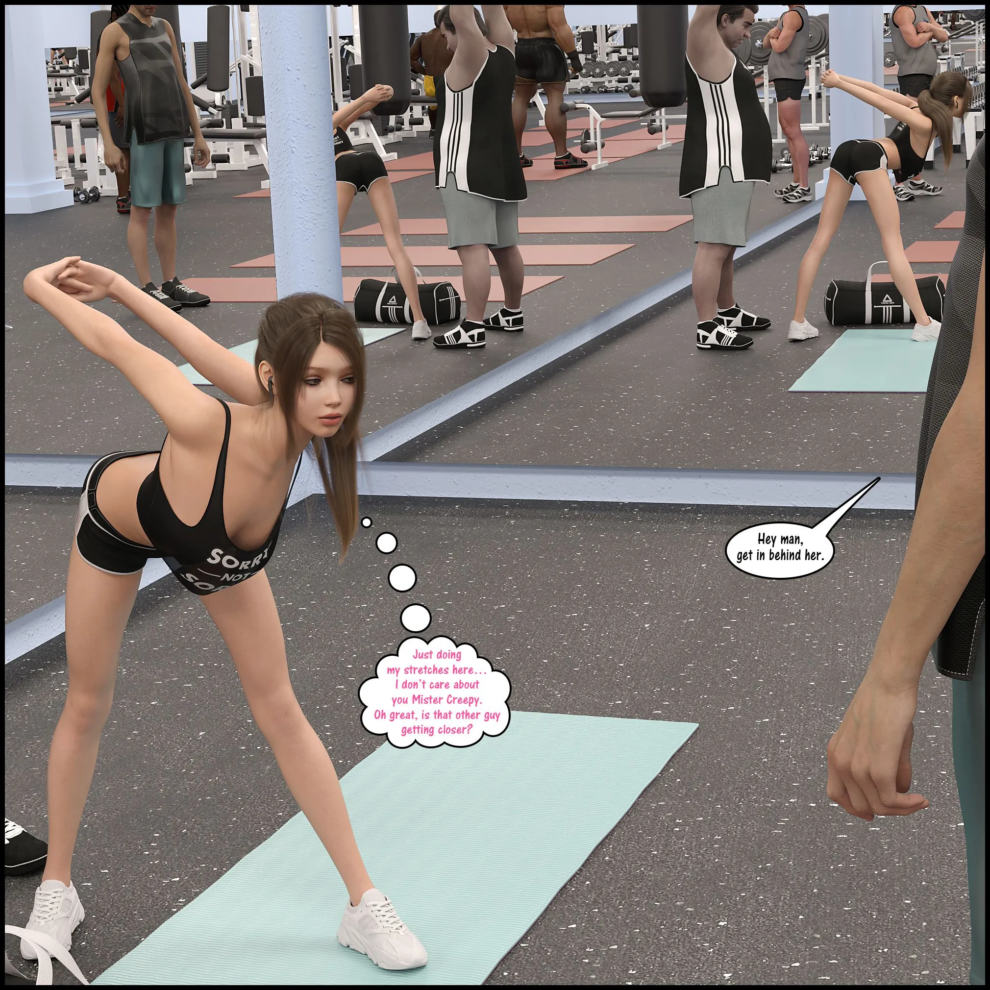 Natasha’s Workout [DarkLord] - 1 . Natasha's Workout - Chapter 1 [DarkLord] - Page 17