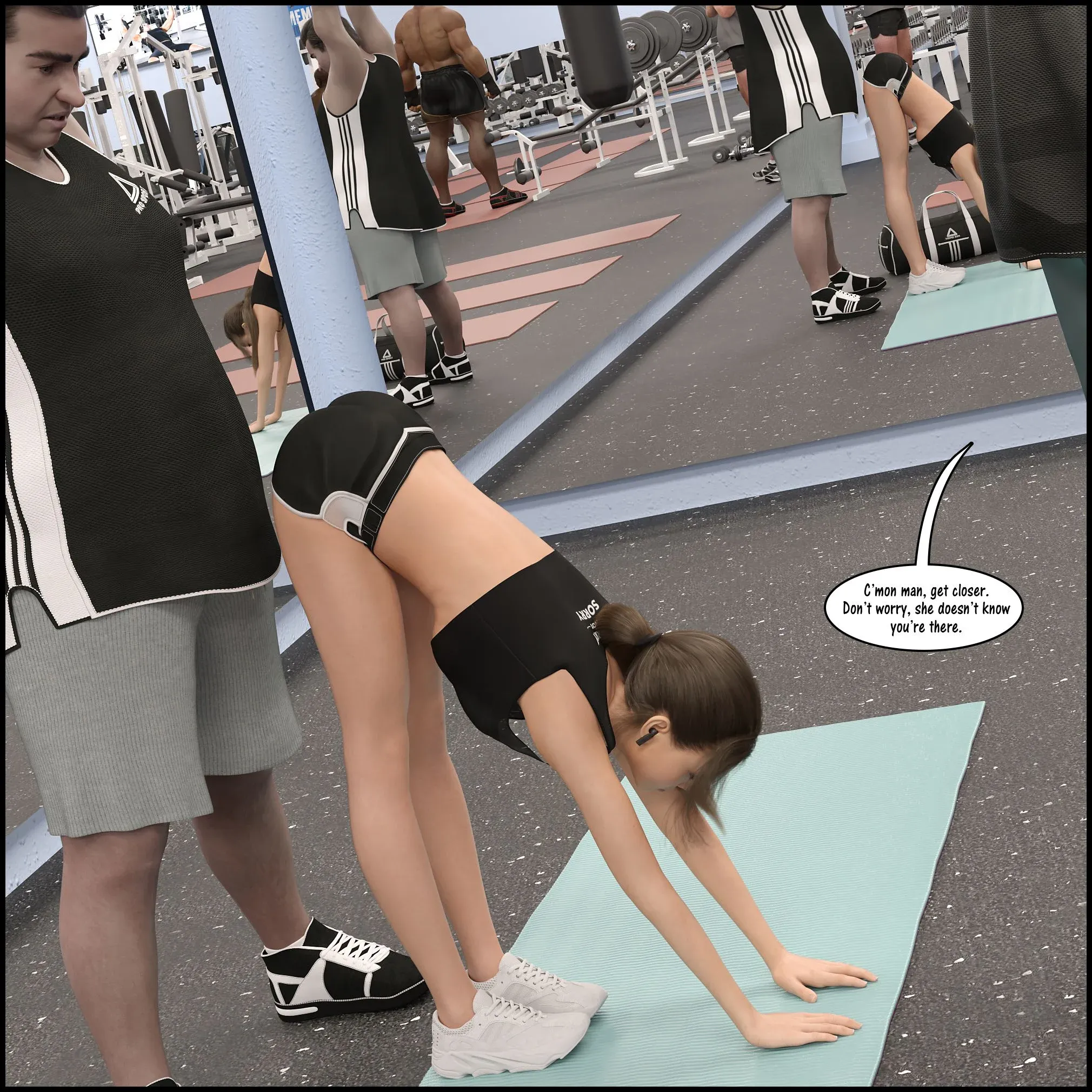 Natasha’s Workout [DarkLord] - 1 . Natasha's Workout - Chapter 1 [DarkLord] - Page 18