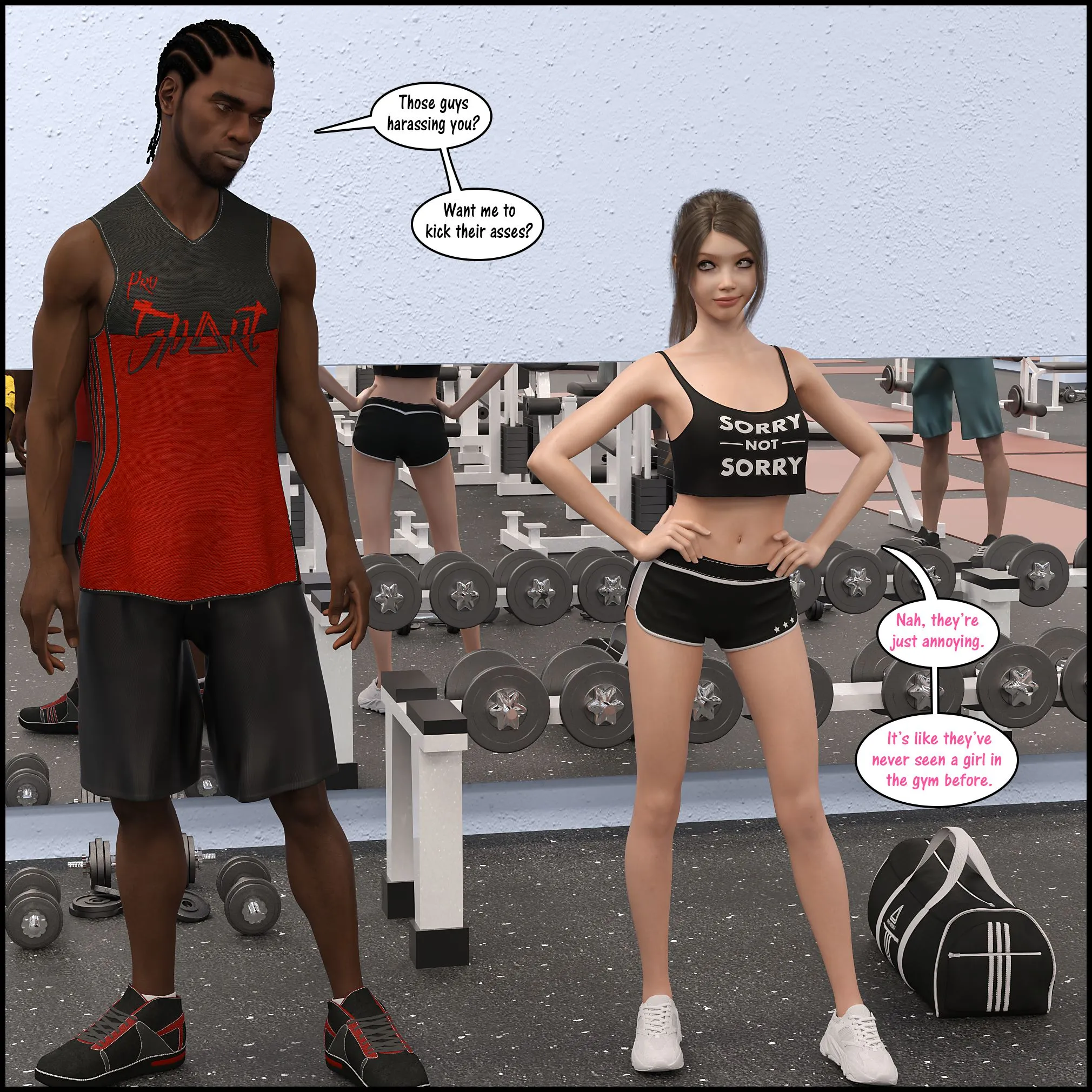 Natasha’s Workout [DarkLord] - 1 . Natasha's Workout - Chapter 1 [DarkLord] - Page 42