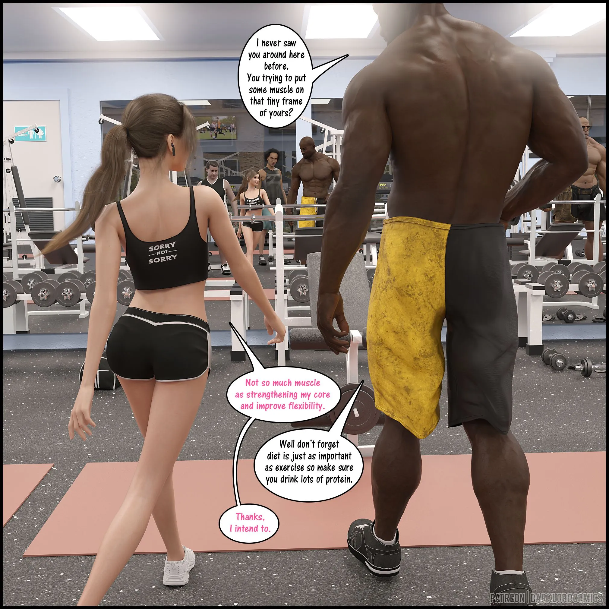Natasha’s Workout [DarkLord] - 1 . Natasha's Workout - Chapter 1 [DarkLord] - Page 55
