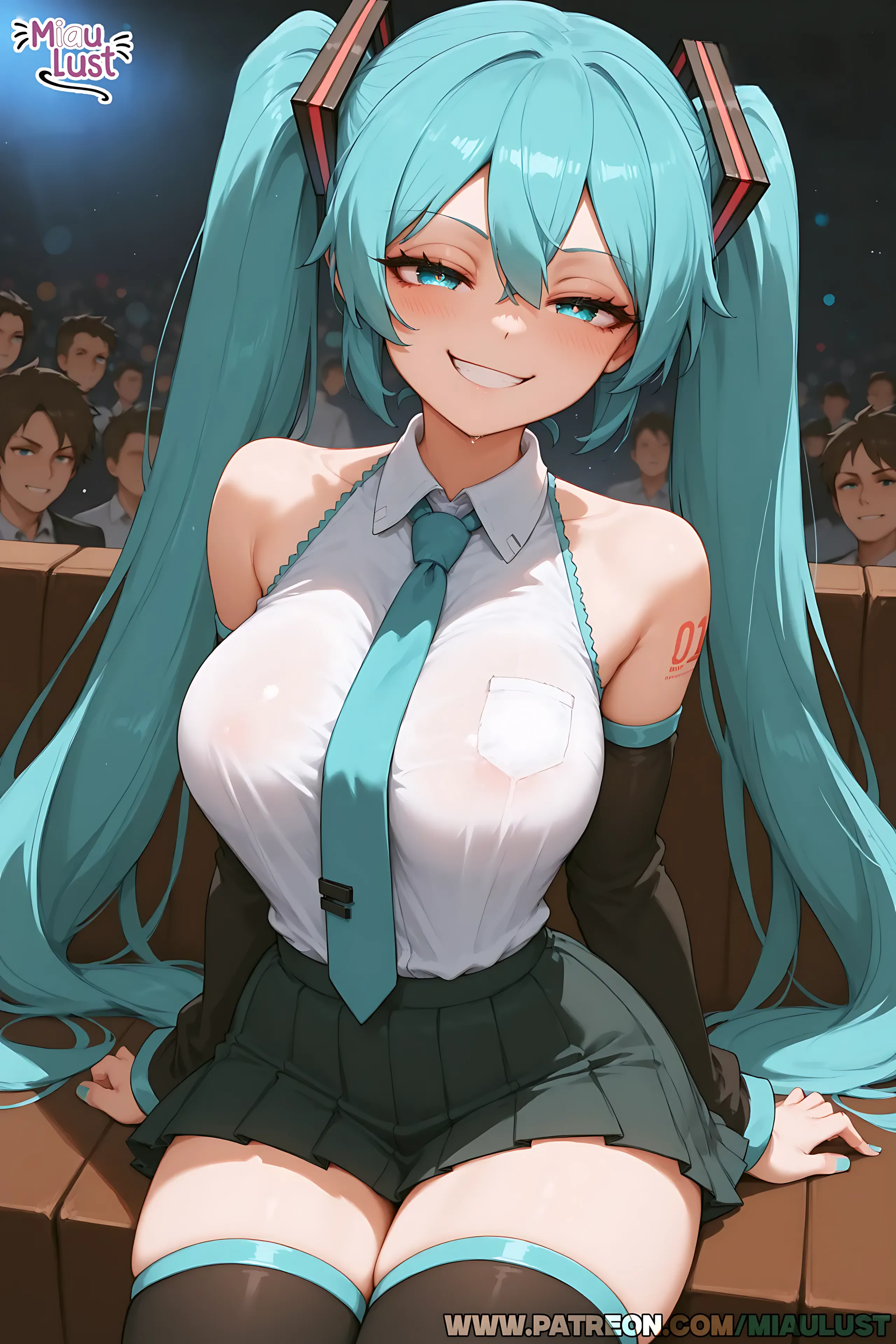 Miku Hatsune (Vocaloid) [MiauLust] - Miku Hatsune (Vocaloid) - Page 2