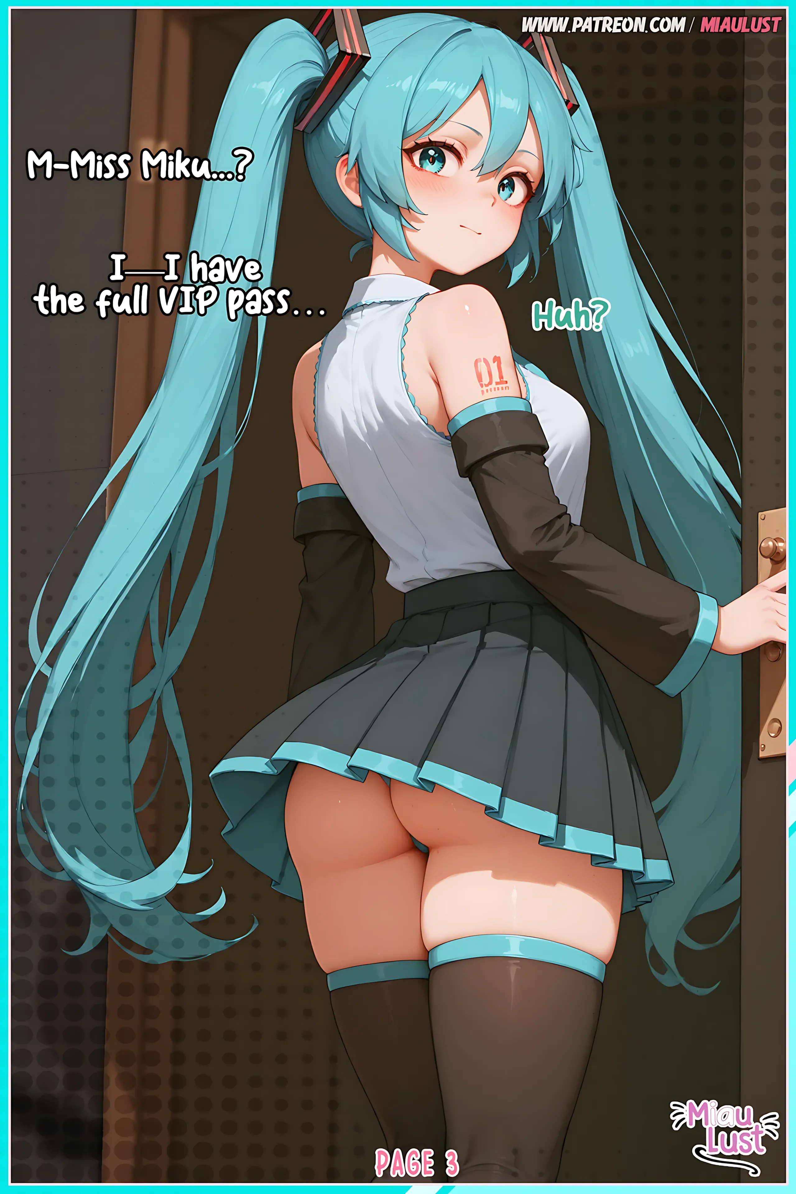 Miku Hatsune (Vocaloid) [MiauLust] - Miku Hatsune (Vocaloid) - Page 5