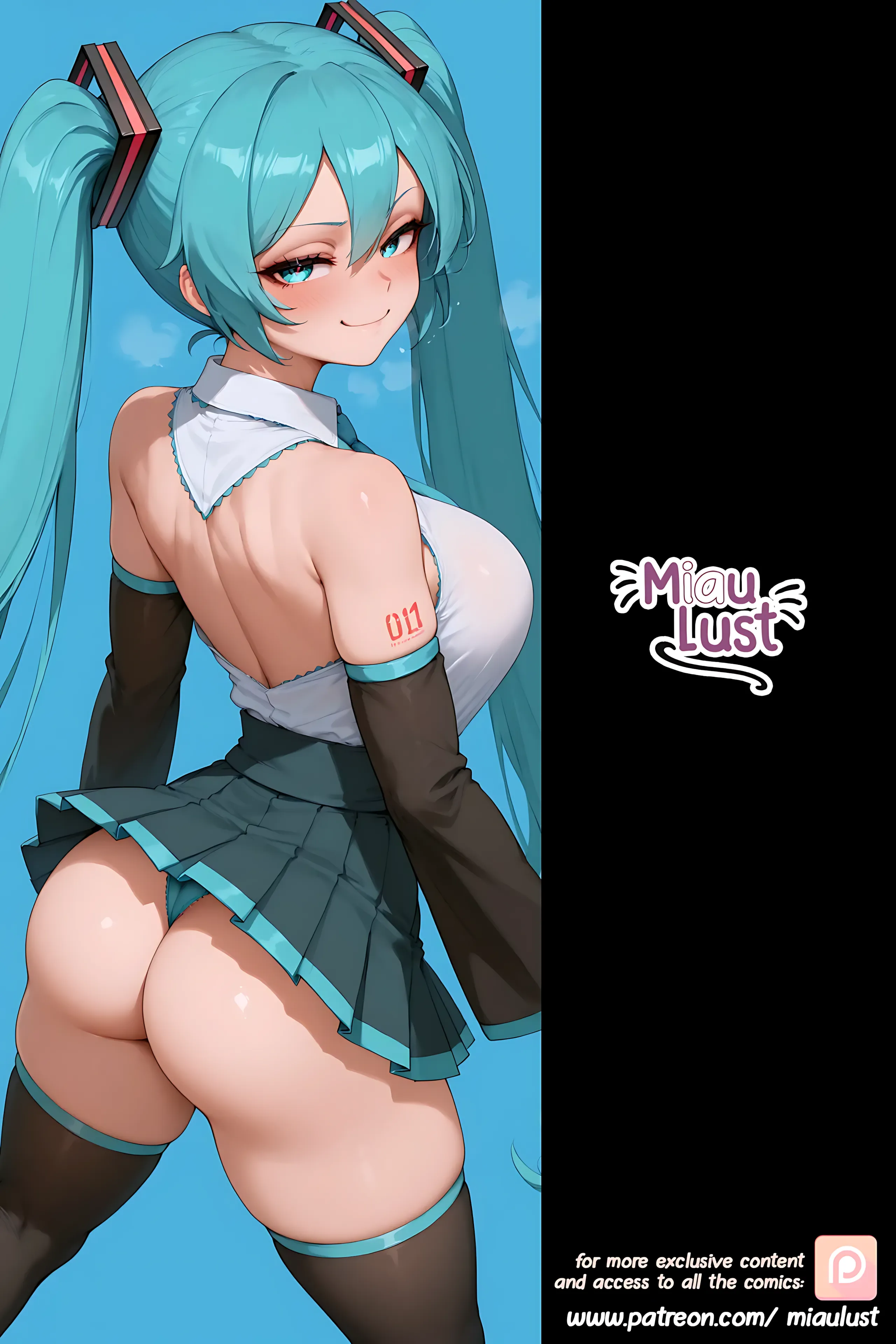 Miku Hatsune (Vocaloid) [MiauLust] - Miku Hatsune (Vocaloid) - Page 8