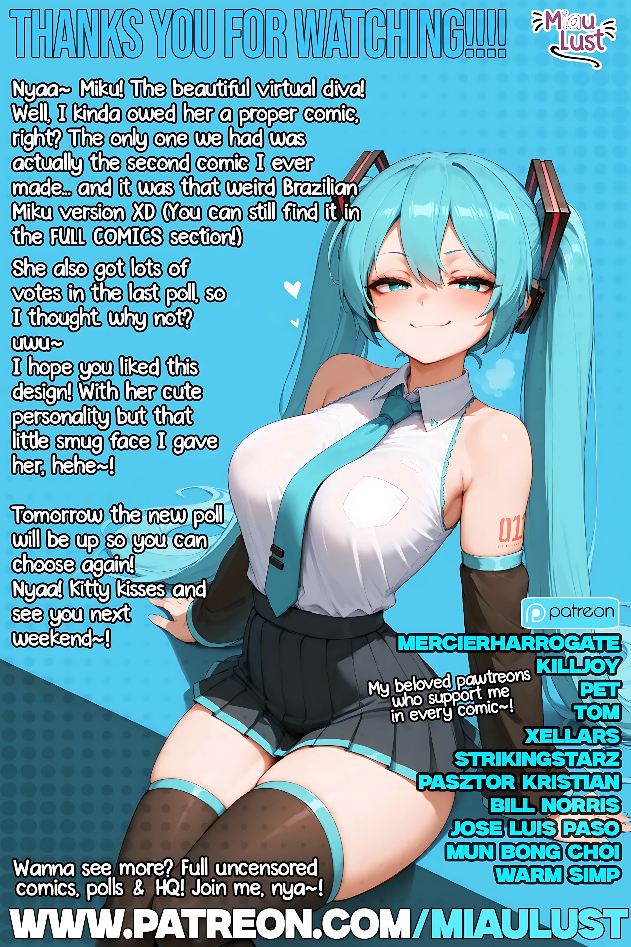 Miku Hatsune (Vocaloid) [MiauLust] - Miku Hatsune (Vocaloid) - Page 27