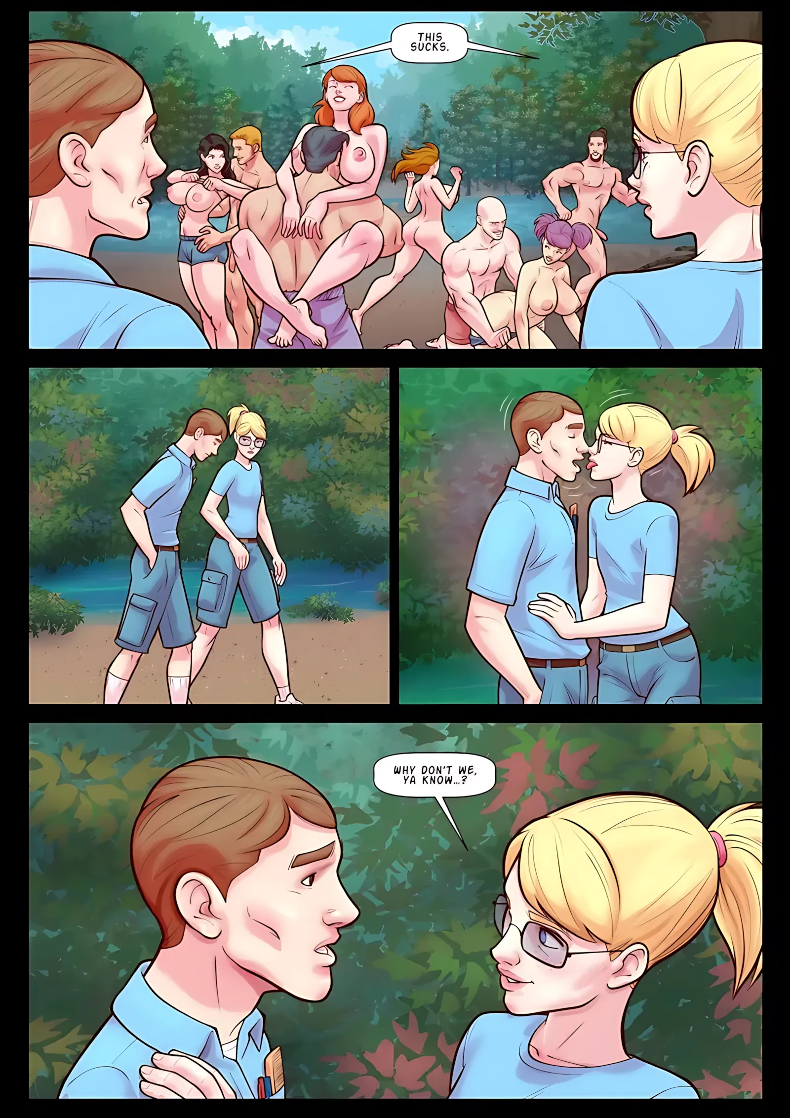 Bigness Camp [ ZZZ Comics ] - 1. ZZZ Comics - Bigness Camp - Page 2