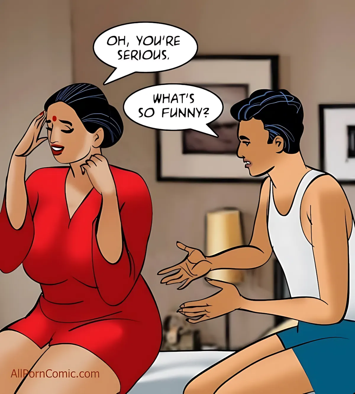 Velamma All Episodes Comics - 92 . Velamma - Episode 92 - Double Date - Page 21
