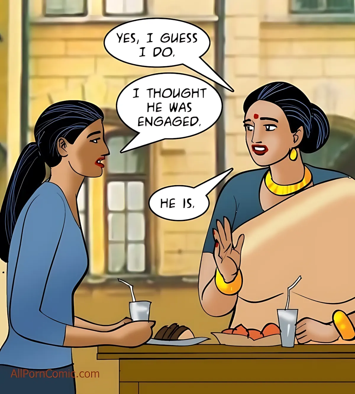 Velamma All Episodes Comics - 92 . Velamma - Episode 92 - Double Date - Page 32
