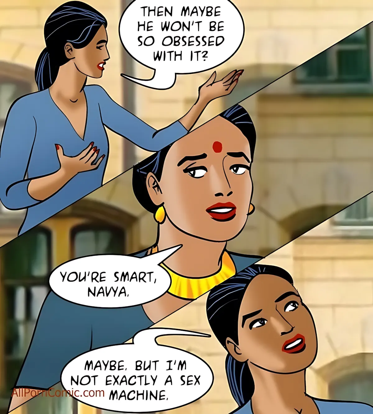 Velamma All Episodes Comics - 92 . Velamma - Episode 92 - Double Date - Page 35