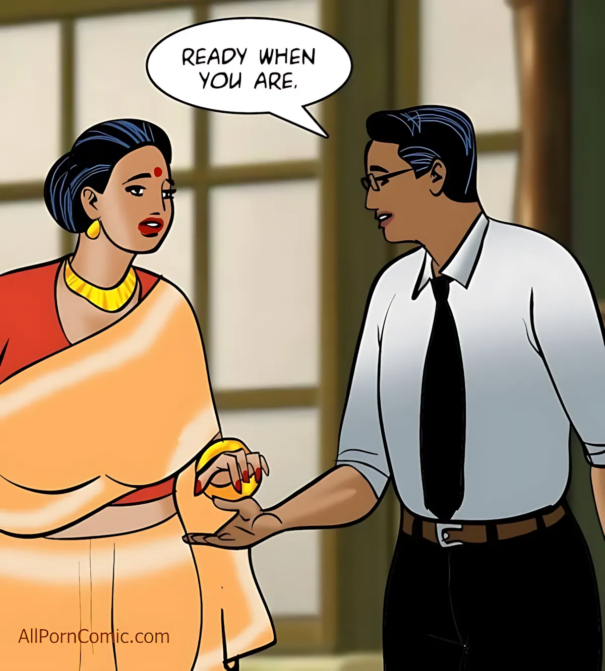 Velamma All Episodes Comics - 92 . Velamma - Episode 92 - Double Date - Page 54
