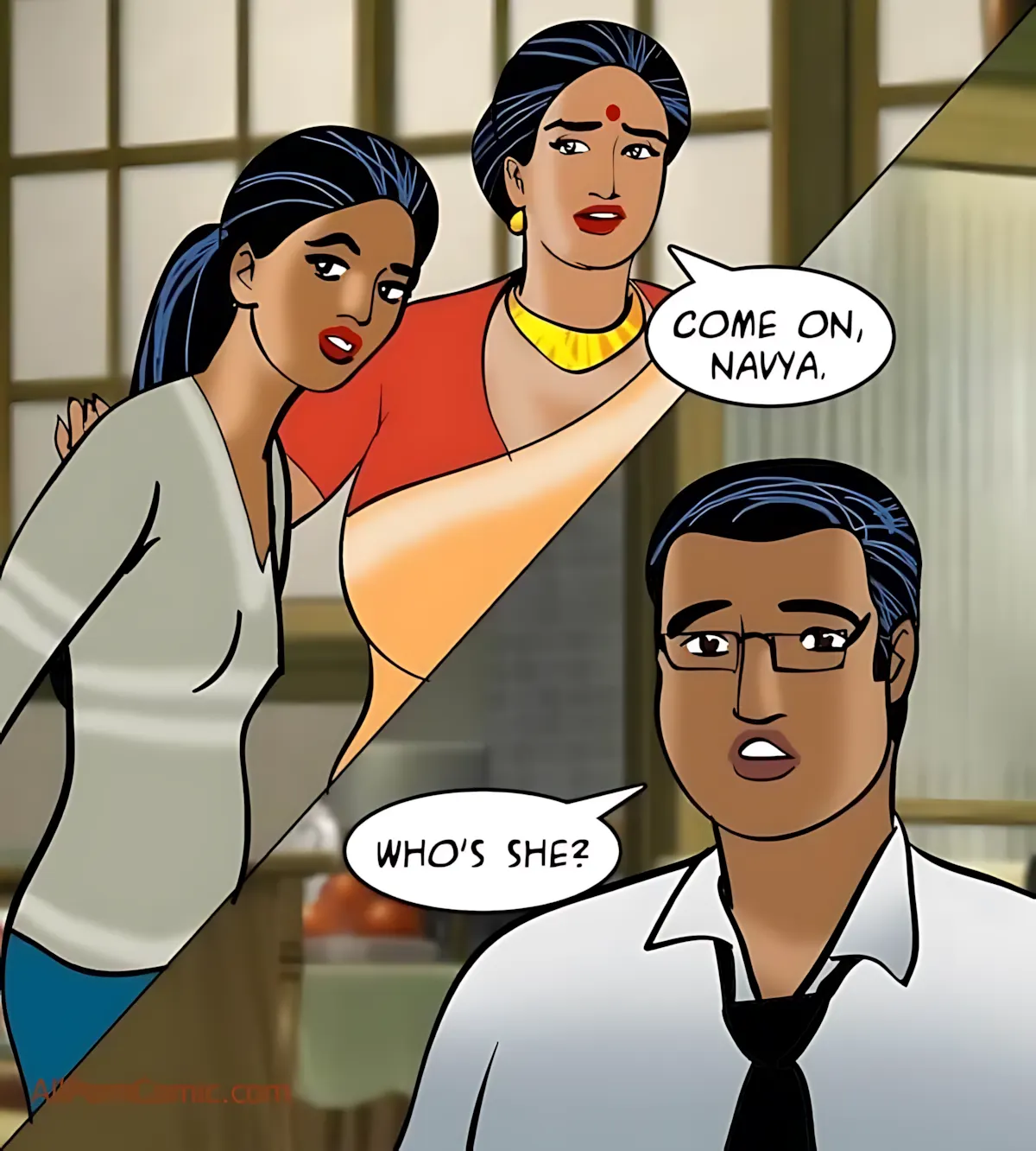 Velamma All Episodes Comics - 92 . Velamma - Episode 92 - Double Date - Page 55