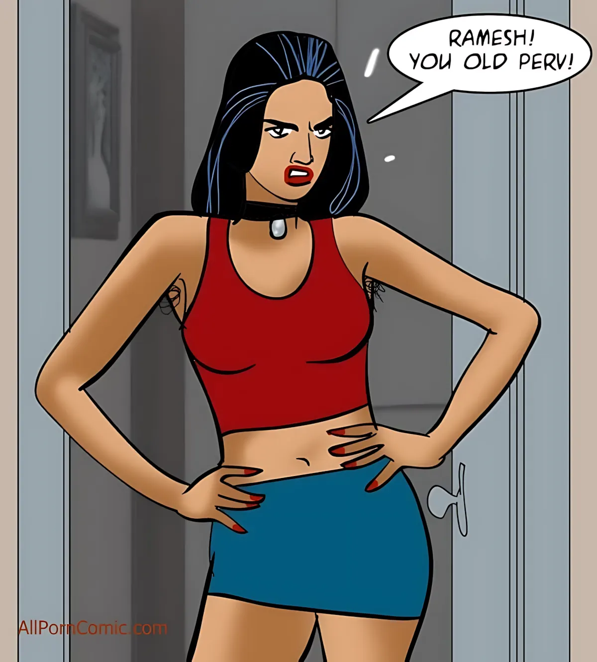 Velamma All Episodes Comics - 92 . Velamma - Episode 92 - Double Date - Page 95
