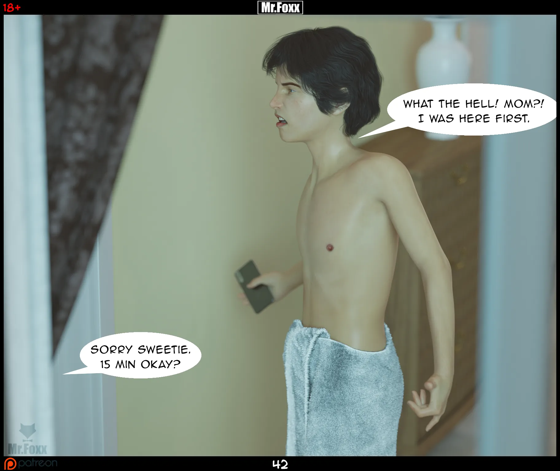 Mom’s Affair [Mr.Foxx] - 3a . Mom’s Affair - Chapter 3 - Page 42