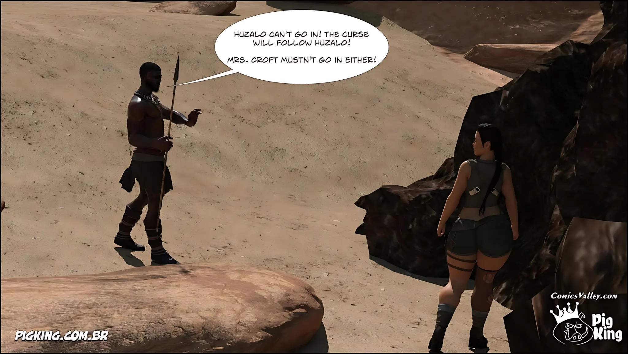 Tomb Raider [PigKing] - 3 . Tomb Raider - Episode 3 - Page 74
