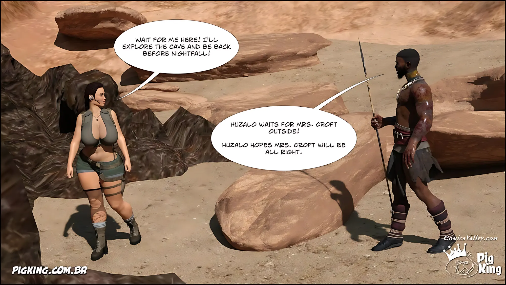 Tomb Raider [PigKing] - 3 . Tomb Raider - Episode 3 - Page 76