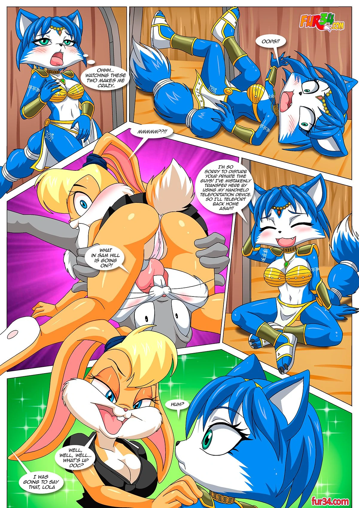 Krystal’s Looney Love (Looney Tunes, Star Fox) [Palcomix] - 1 . Krystal's Looney Love - (Looney Tunes, Star Fox) [Palcomix] - Page 6