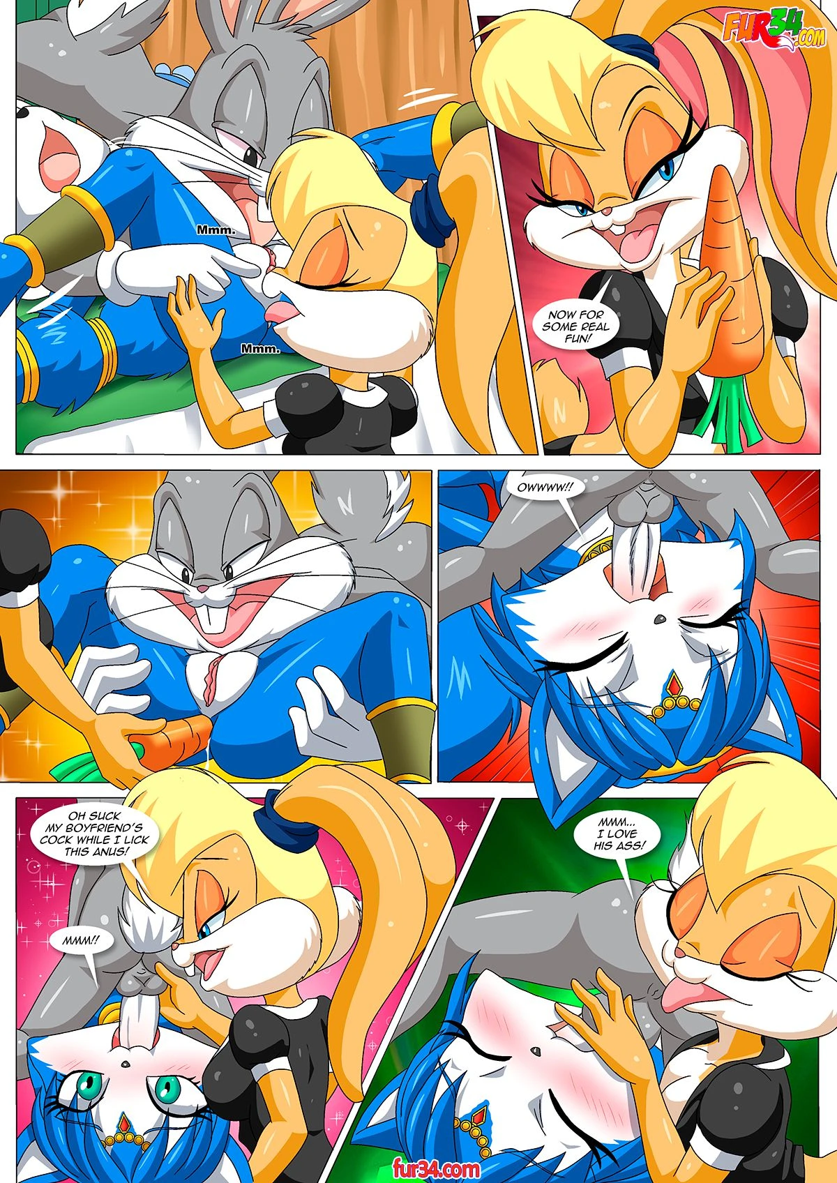 Krystal’s Looney Love (Looney Tunes, Star Fox) [Palcomix] - 1 . Krystal's Looney Love - (Looney Tunes, Star Fox) [Palcomix] - Page 8