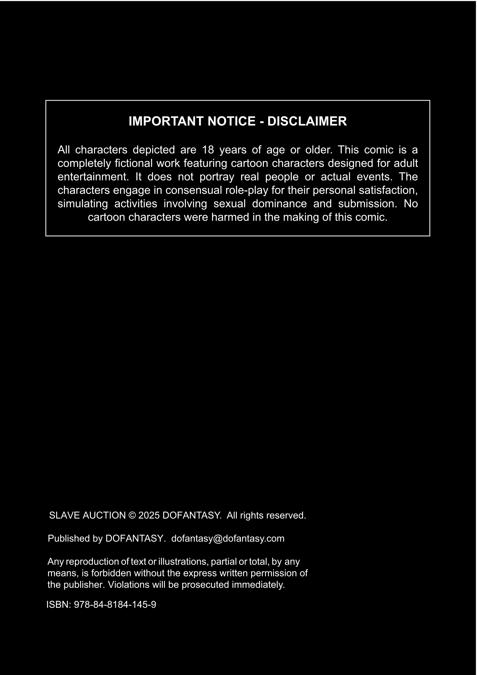 Slave Auction  [Hawke] - Slave Auction - Page 3