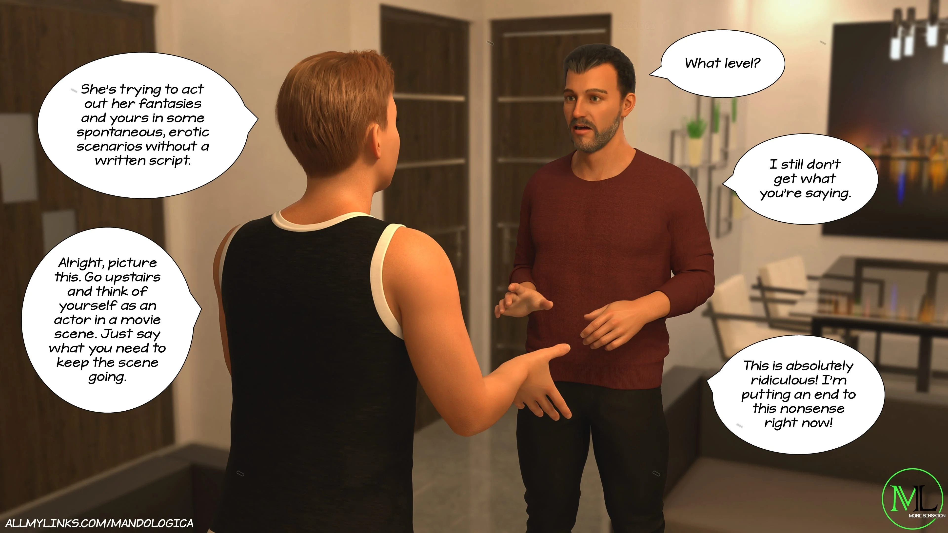Breaking Boundaries [MandoLogica] - 11 . Breaking Boundaries - Chapter 11 - Page 21