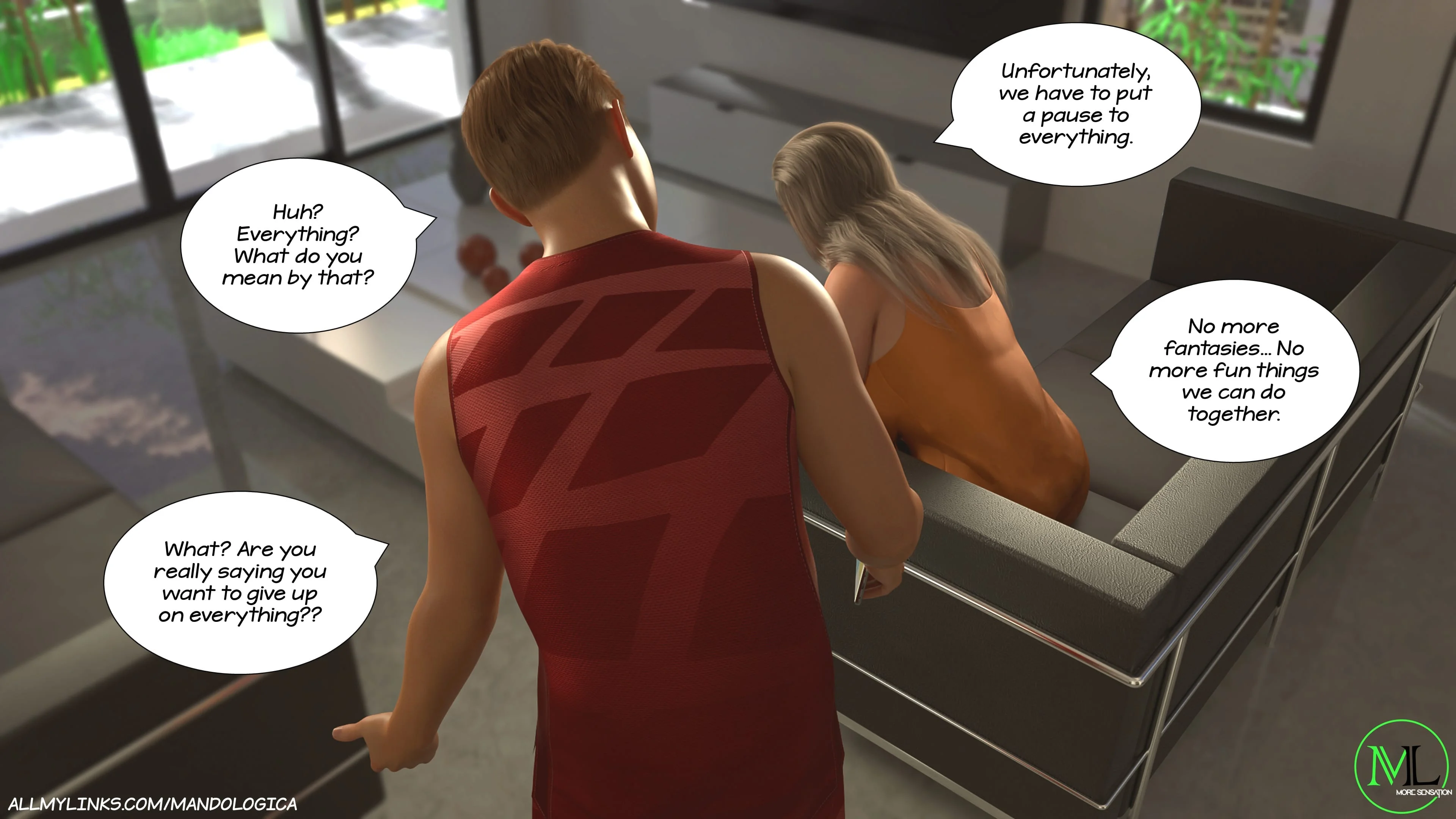 Breaking Boundaries [MandoLogica] - 11 . Breaking Boundaries - Chapter 11 - Page 115