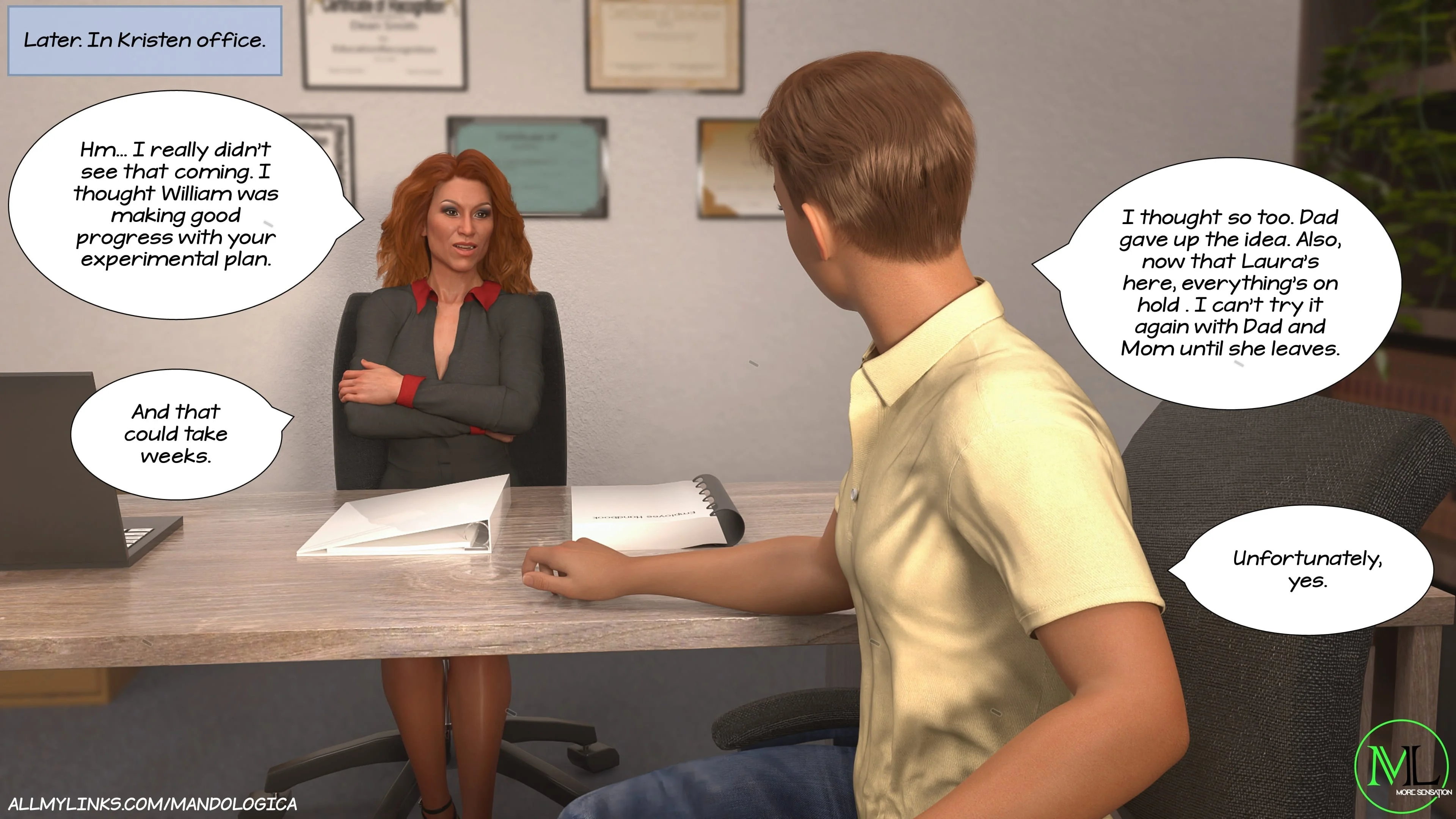 Breaking Boundaries [MandoLogica] - 11 . Breaking Boundaries - Chapter 11 - Page 127