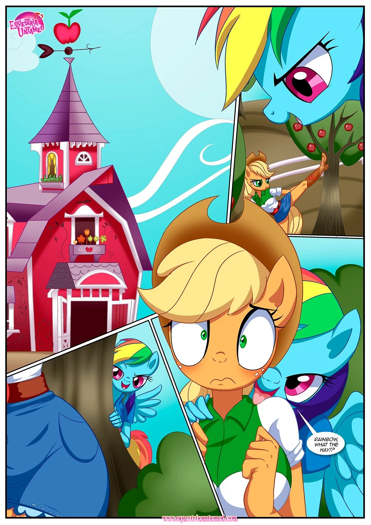 Behind Closed Barn Doors (My Little Pony: Friendship is Magic) [Palcomix] - 1 . Behind Closed Barn Doors - (My Little Pony: Friendship is Magic) [Palcomix] - Page 2
