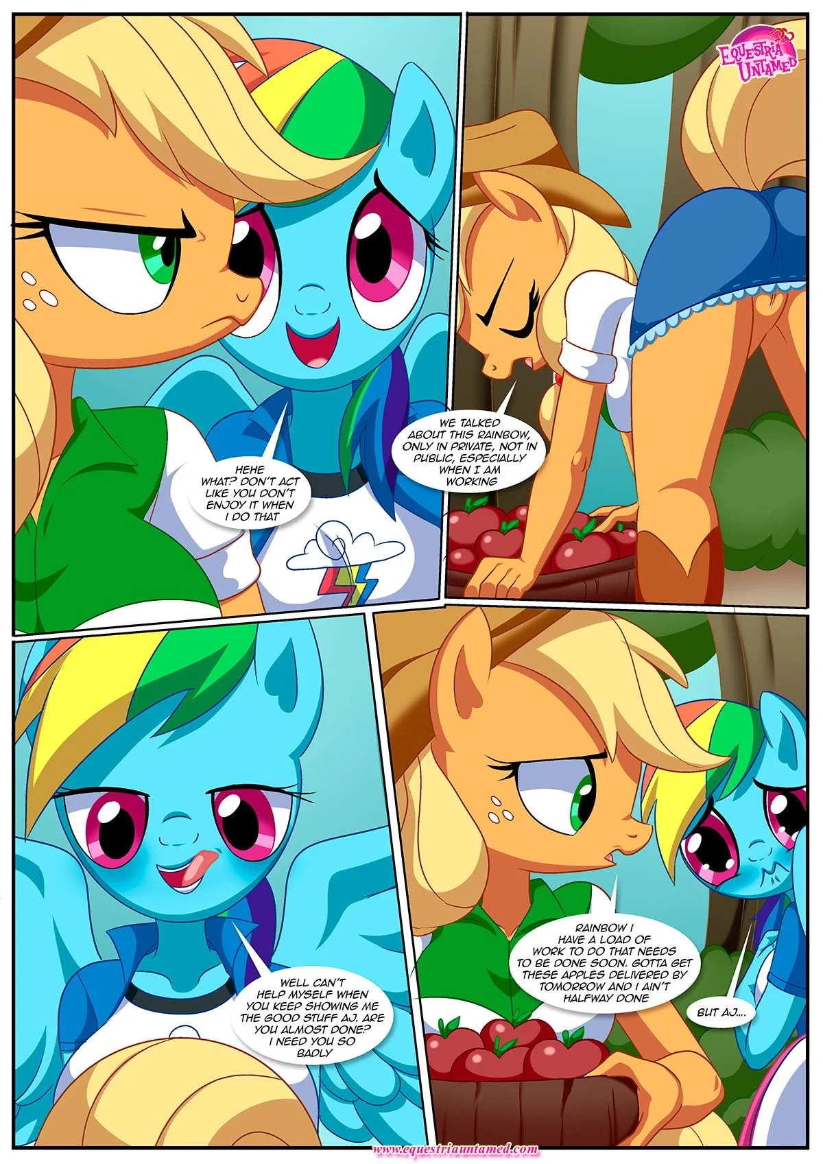 Behind Closed Barn Doors (My Little Pony: Friendship is Magic) [Palcomix] - 1 . Behind Closed Barn Doors - (My Little Pony: Friendship is Magic) [Palcomix] - Page 3