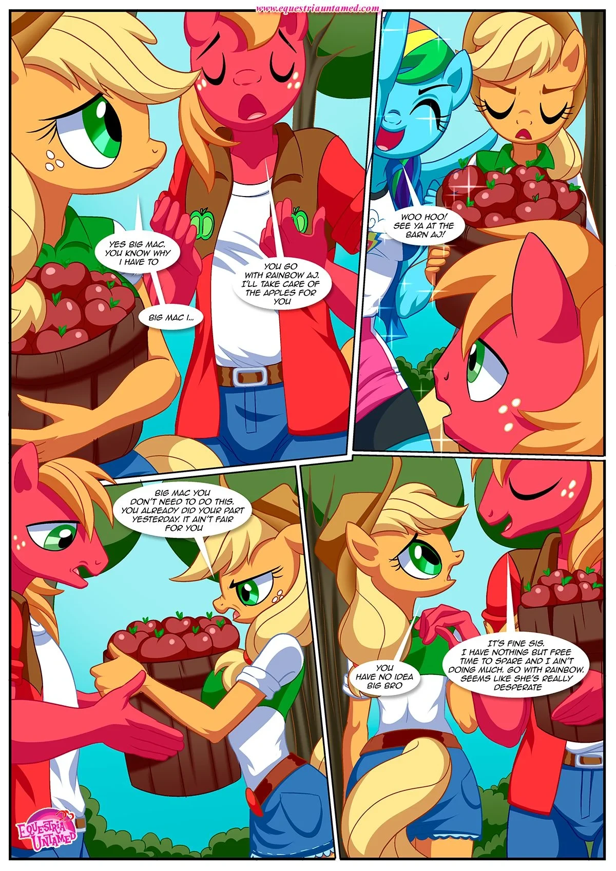 Behind Closed Barn Doors (My Little Pony: Friendship is Magic) [Palcomix] - 1 . Behind Closed Barn Doors - (My Little Pony: Friendship is Magic) [Palcomix] - Page 6