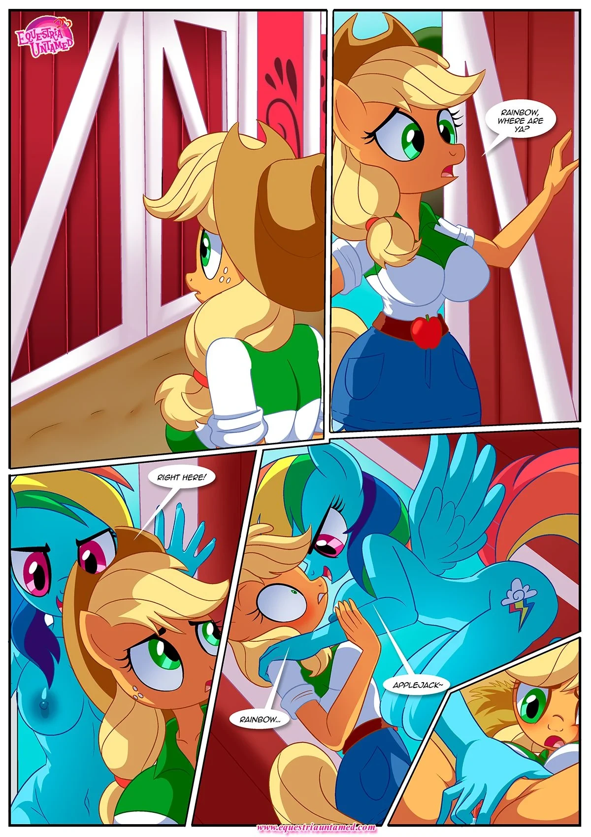 Behind Closed Barn Doors (My Little Pony: Friendship is Magic) [Palcomix] - 1 . Behind Closed Barn Doors - (My Little Pony: Friendship is Magic) [Palcomix] - Page 8