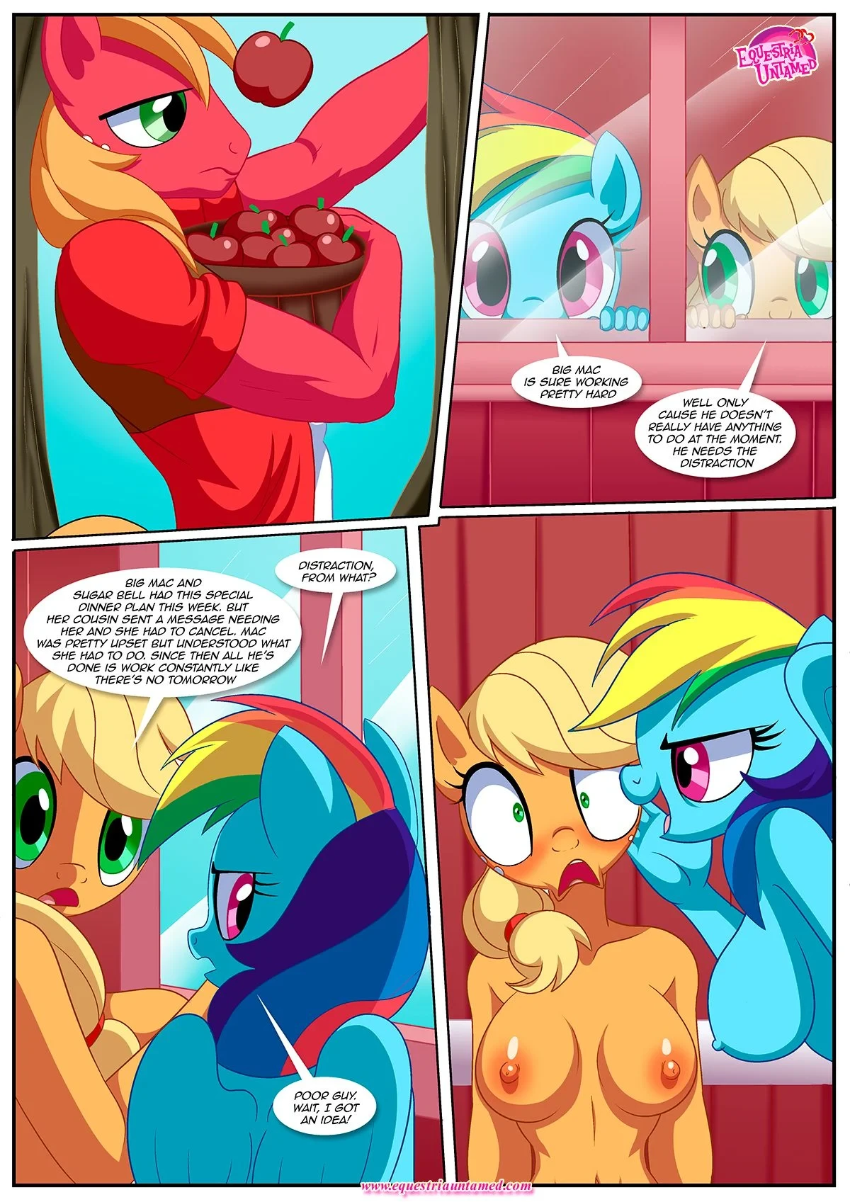 Behind Closed Barn Doors (My Little Pony: Friendship is Magic) [Palcomix] - 1 . Behind Closed Barn Doors - (My Little Pony: Friendship is Magic) [Palcomix] - Page 10