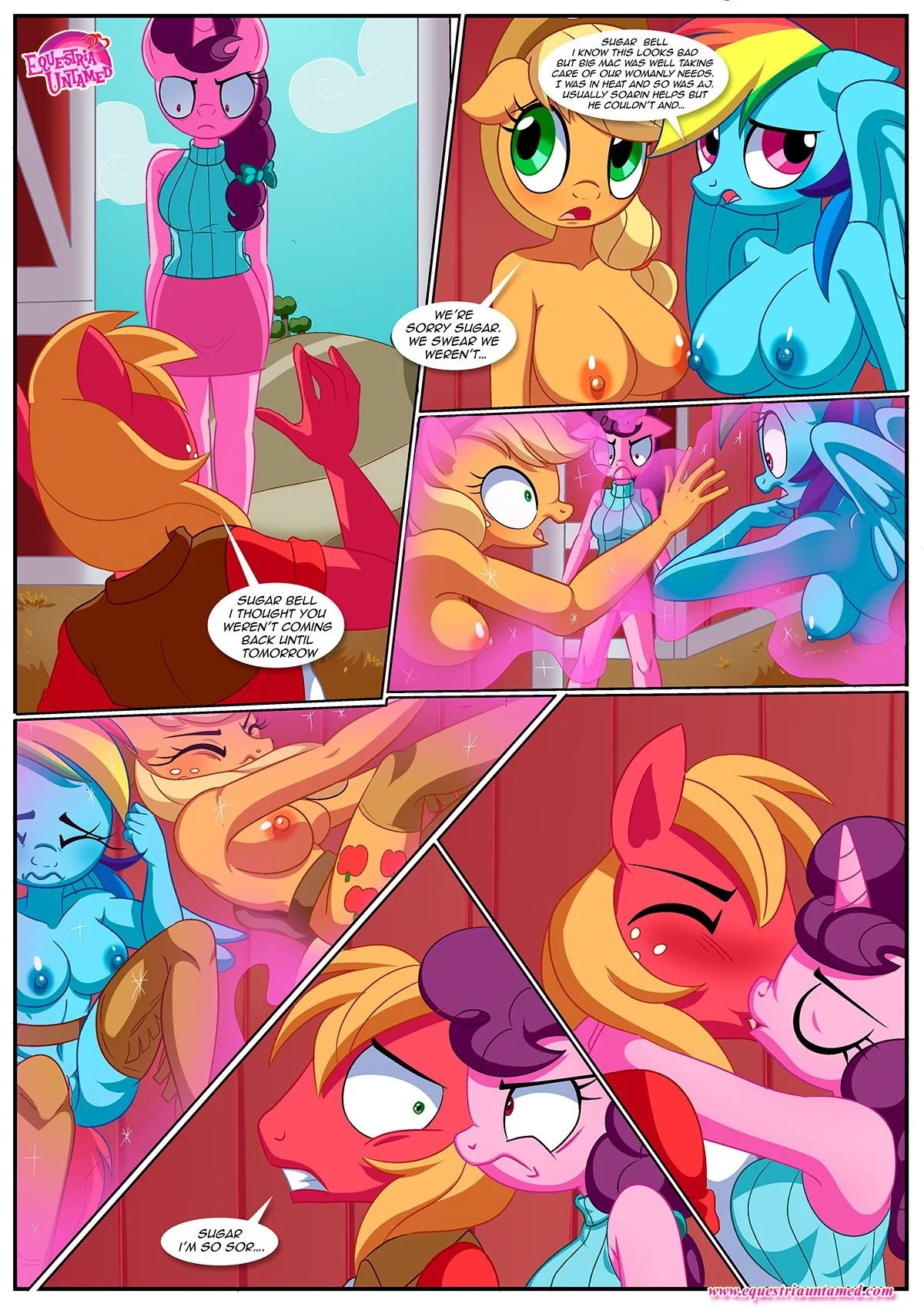 Behind Closed Barn Doors (My Little Pony: Friendship is Magic) [Palcomix] - 1 . Behind Closed Barn Doors - (My Little Pony: Friendship is Magic) [Palcomix] - Page 17