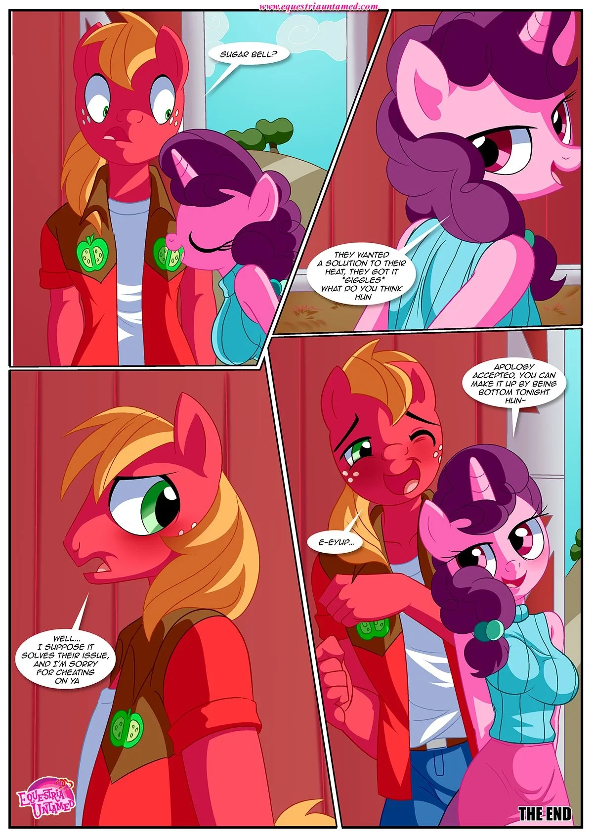 Behind Closed Barn Doors (My Little Pony: Friendship is Magic) [Palcomix] - 1 . Behind Closed Barn Doors - (My Little Pony: Friendship is Magic) [Palcomix] - Page 21