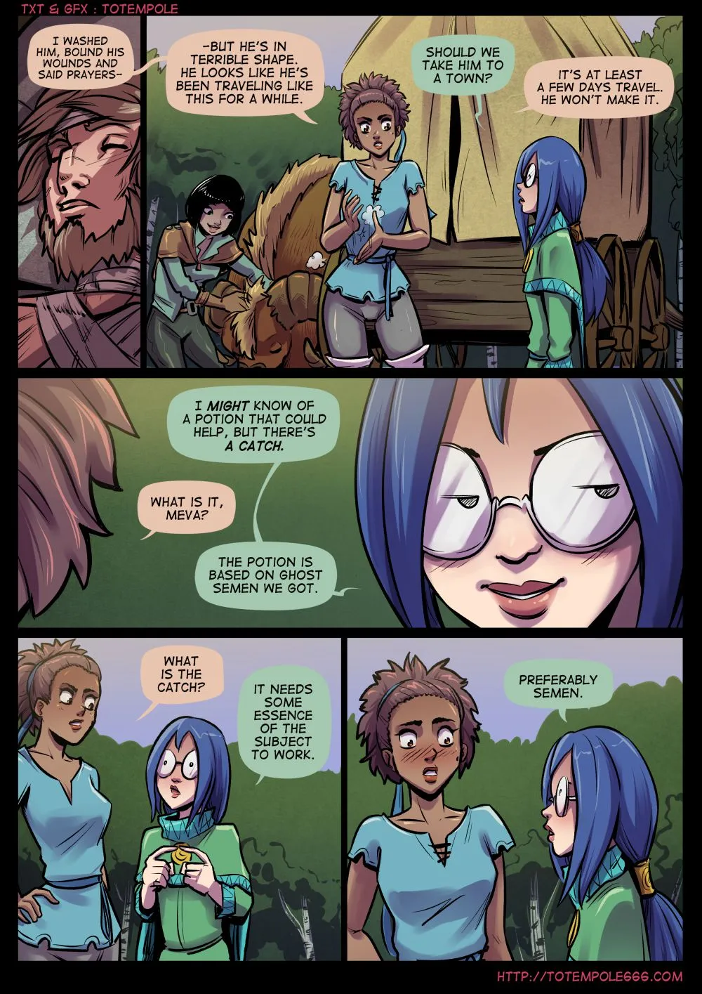 The Cummoner - 21 . The Cummoner - Chapter 21 - Sleeping Beauty [Totempole] - Page 4