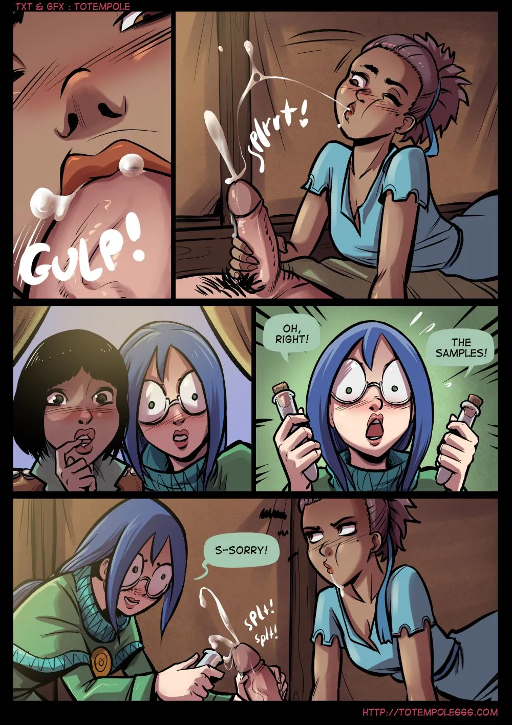 The Cummoner - 21 . The Cummoner - Chapter 21 - Sleeping Beauty [Totempole] - Page 10