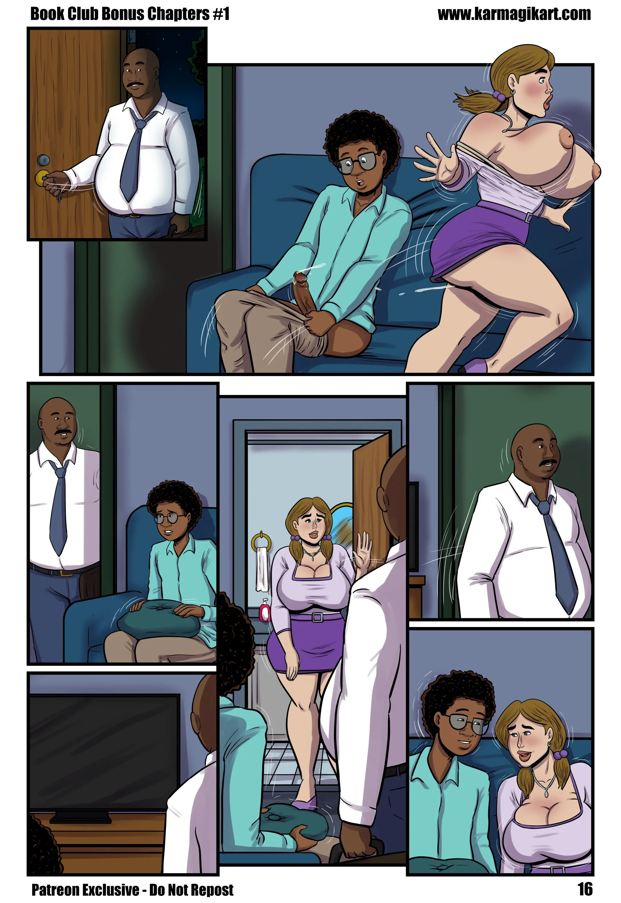 The Book Club [Karmagik] -  0.2.5 . The Book Club - Textless - Bonus - Ch.001 - Page 19