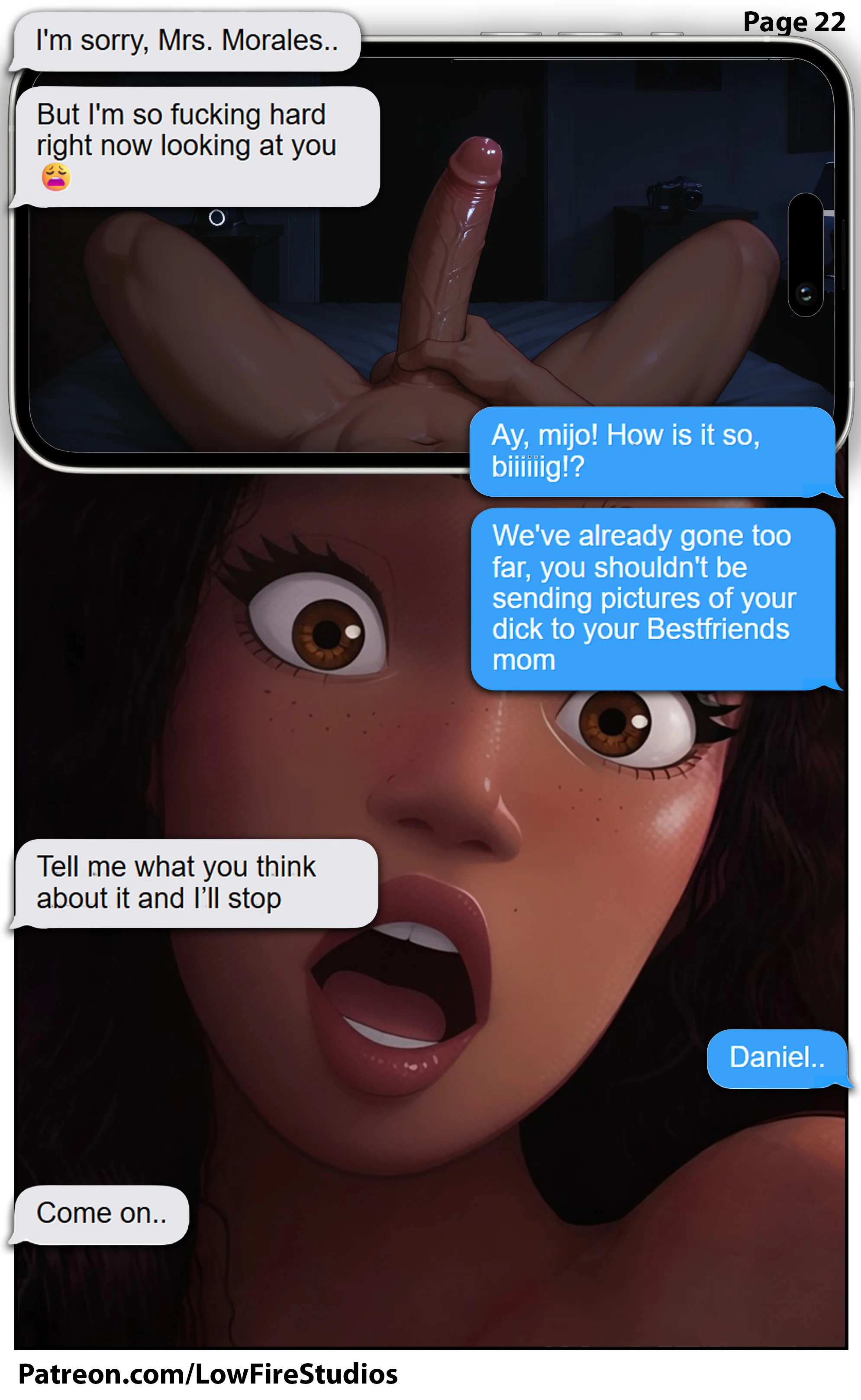 Sexting with Rio Morales [LowFireStudios] - 1. Sexting with Rio Morales - Part 1 - Page 23