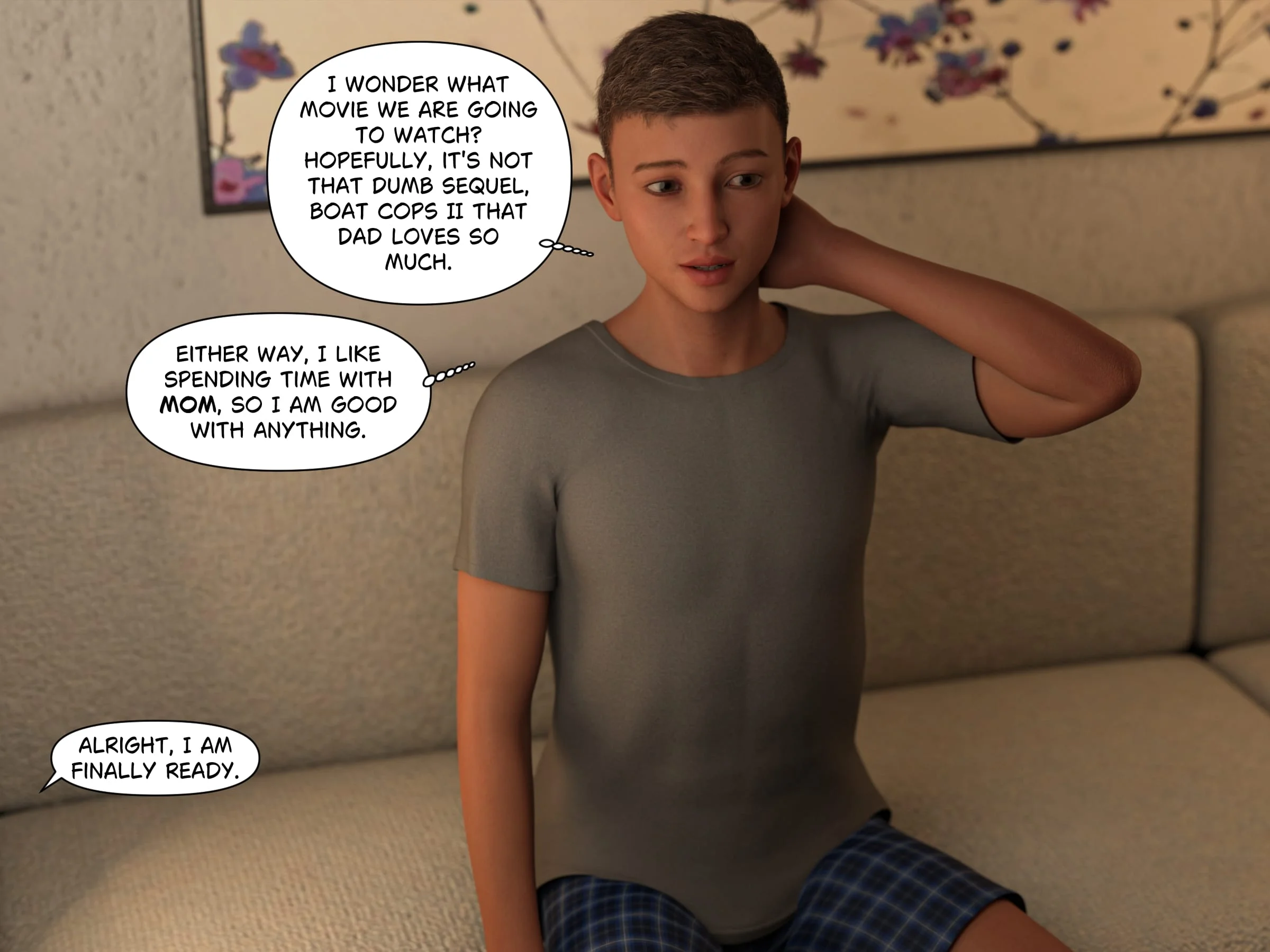 Movie Night [NotAvailableXXX] - 1. Movie Night - Chapter 1 - Page 2
