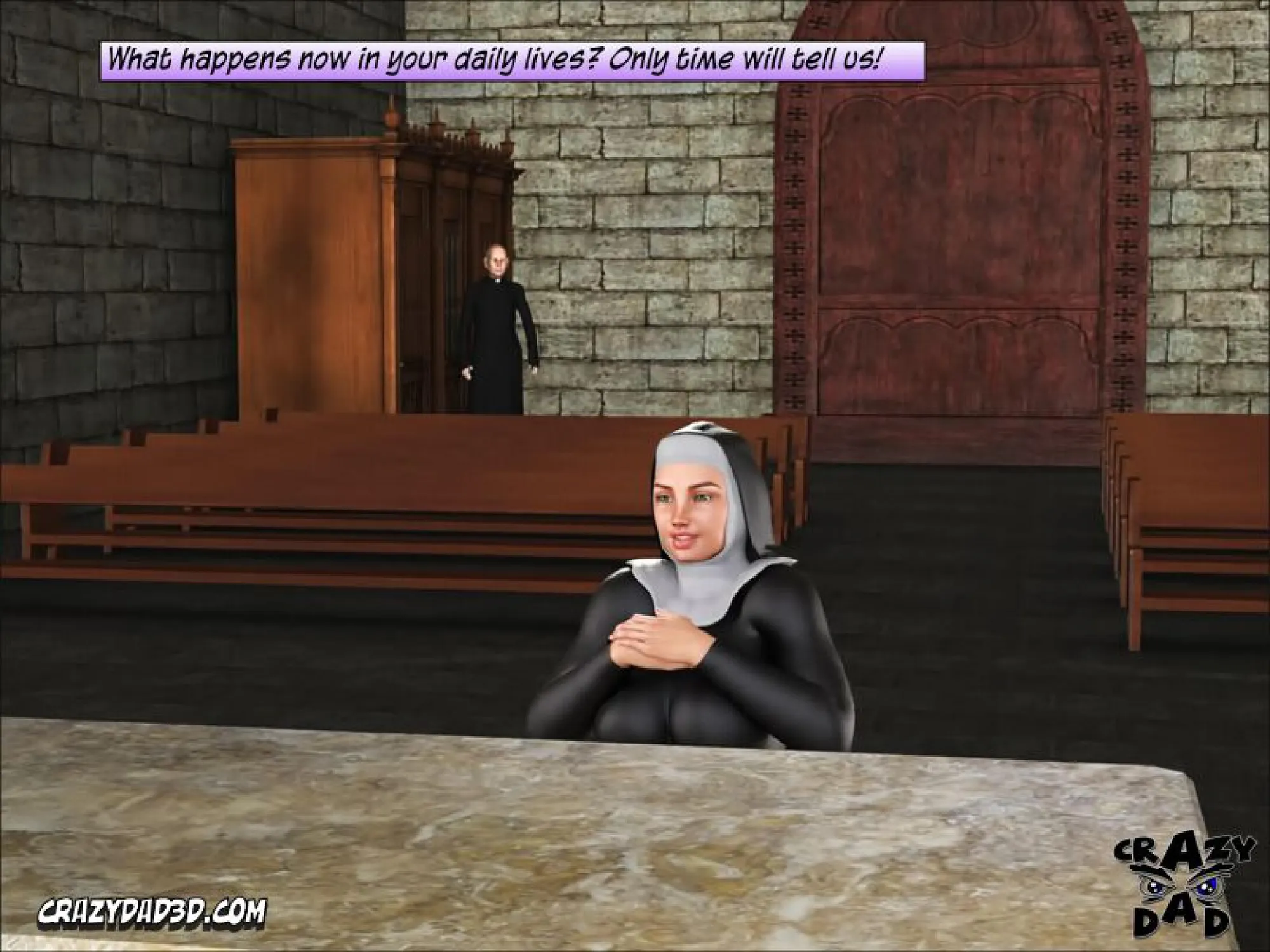 Sister Grace [CrazyDad3D] - 1 . Sister Grace - Chapter 1 [CrazyDad3D] - Page 6