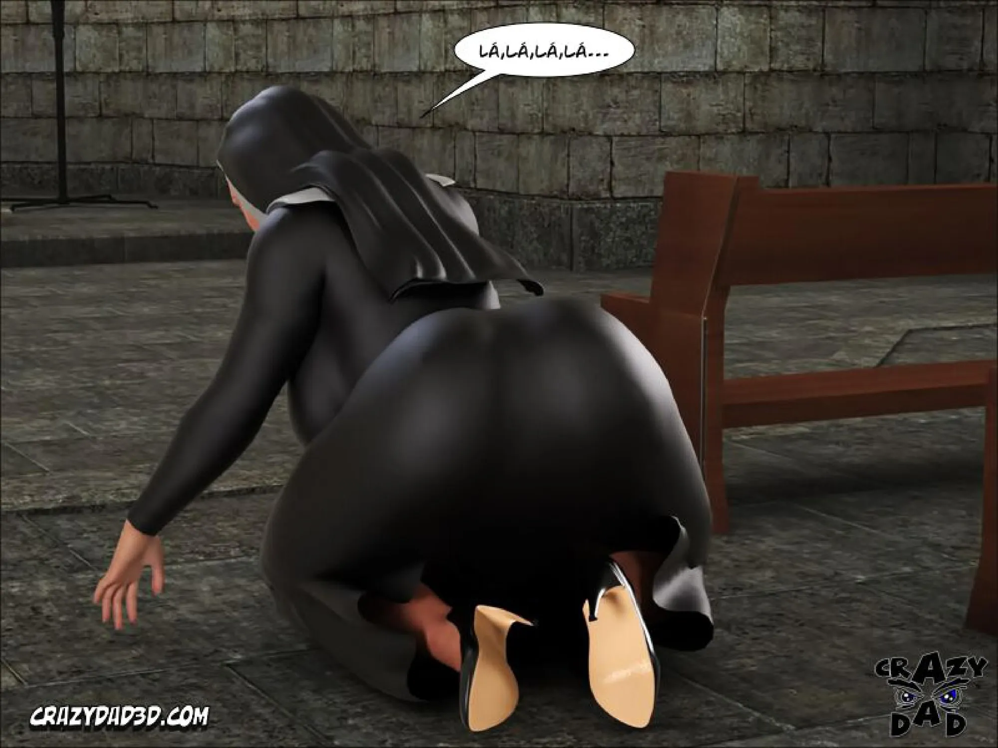 Sister Grace [CrazyDad3D] - 1 . Sister Grace - Chapter 1 [CrazyDad3D] - Page 26