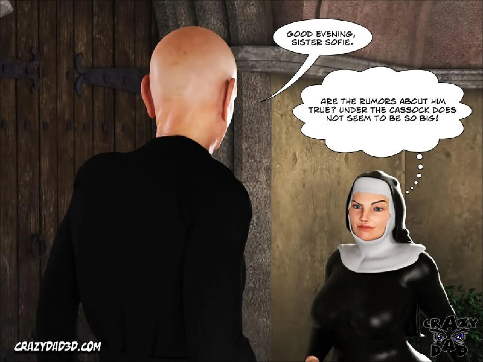 Sister Grace [CrazyDad3D] - 1 . Sister Grace - Chapter 1 [CrazyDad3D] - Page 47