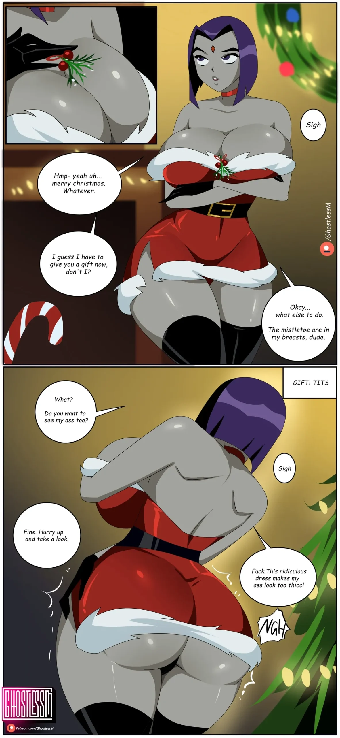Under the Mistletoe [Ghostlessm] - Under the Mistletoe - Page 3