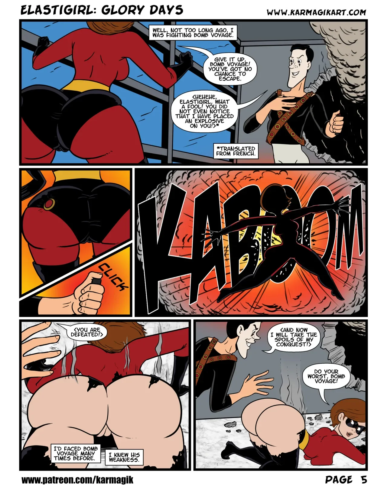 Elasti Girl – Glory Days (The Incredibles) - 1. Elasti Girl - Glory Days [Karmagik] - Page 8